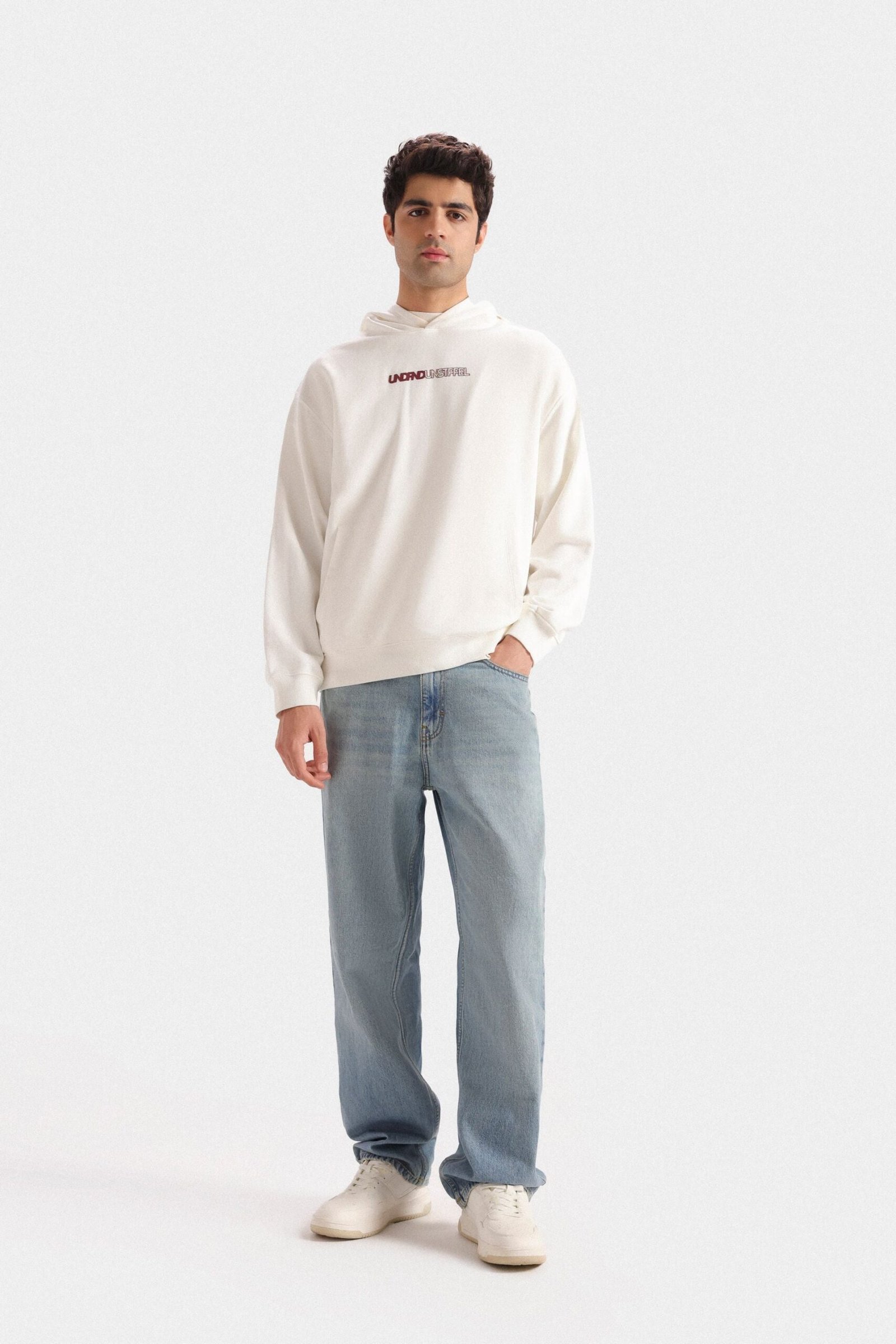 Slogan Print Hoodie