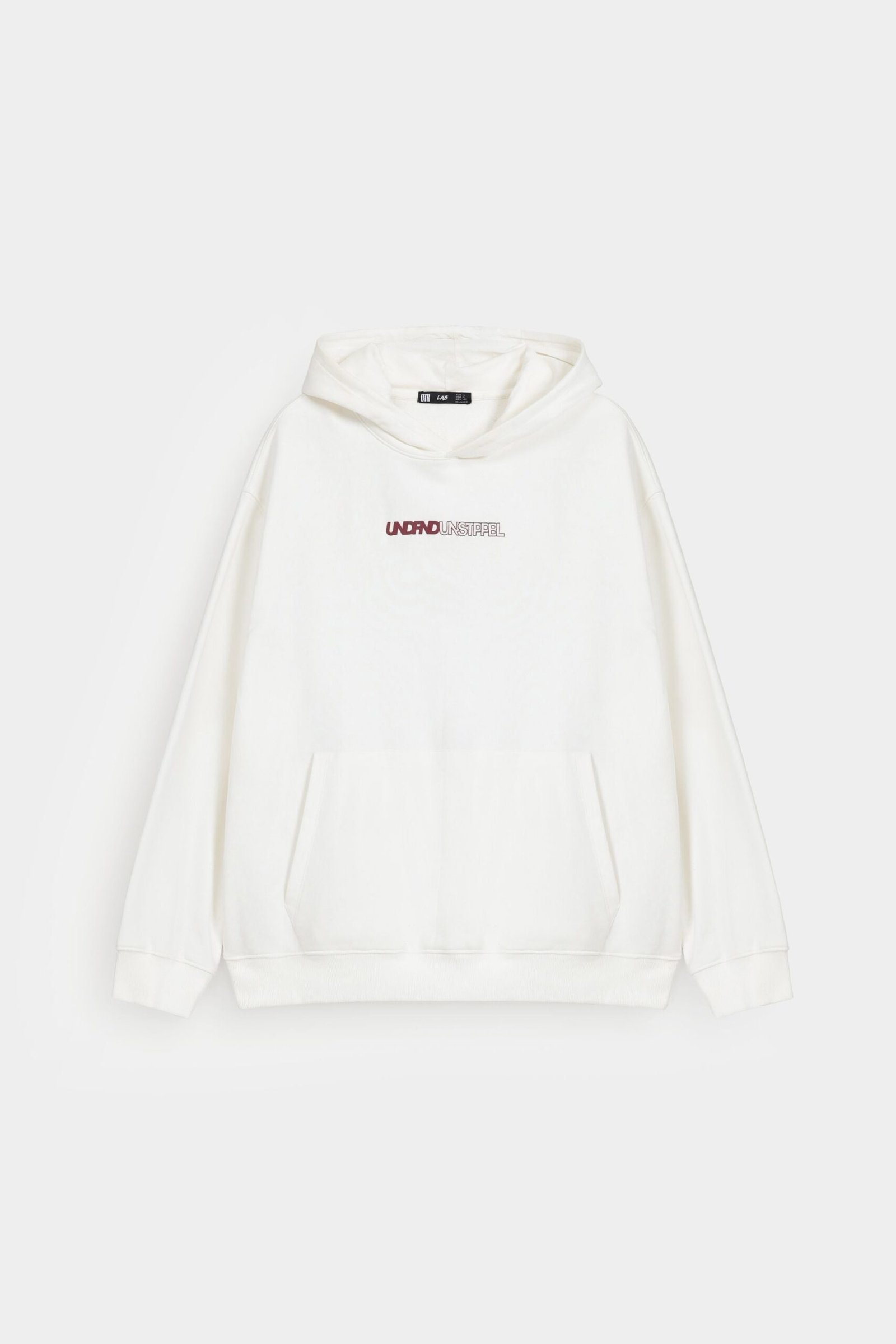 Slogan Print Hoodie - Image 5