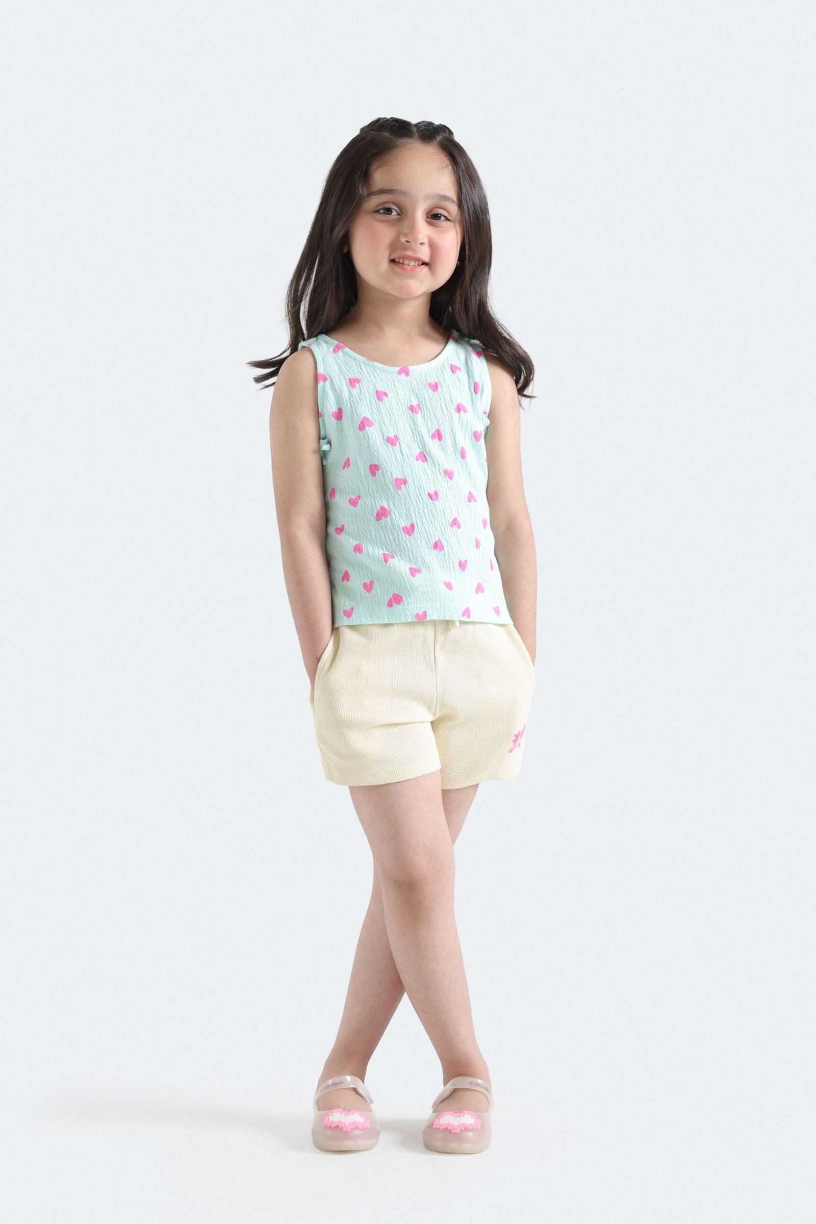 Cropped All-Over Print Tank Top - Image 4