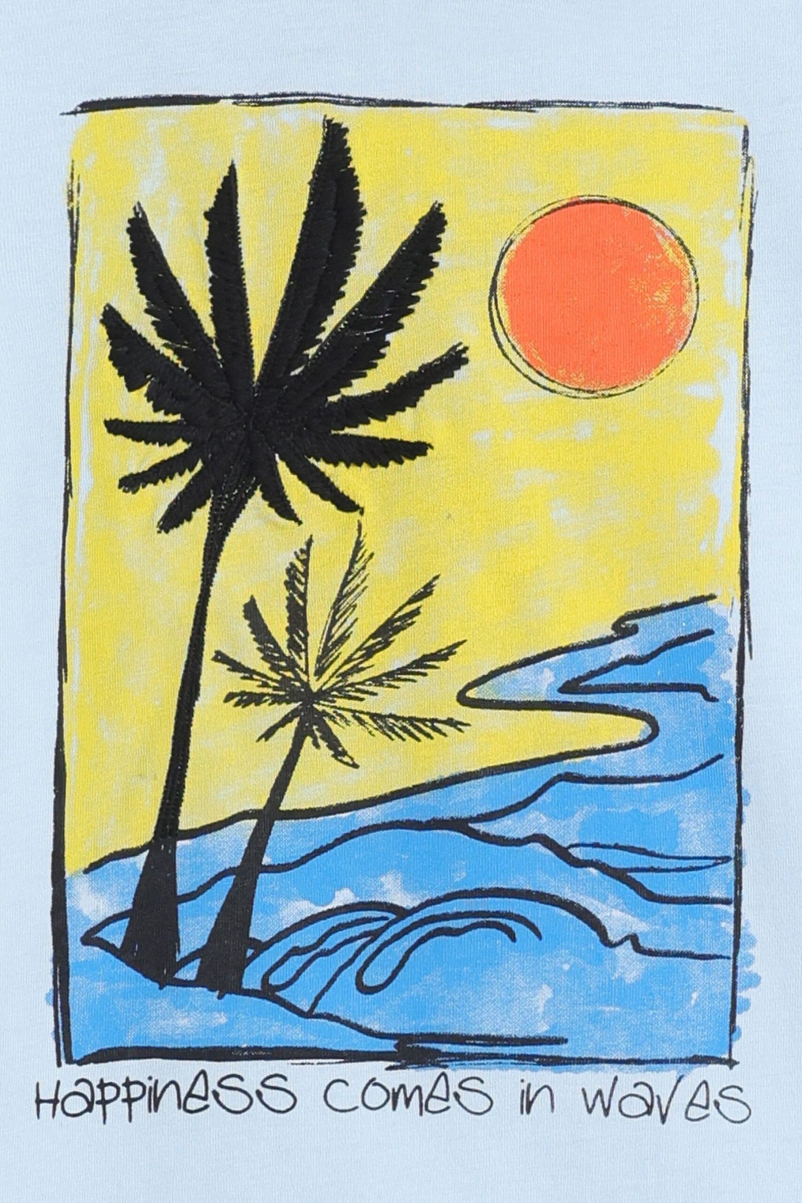 Sunset Graphic T-Shirt - Image 2