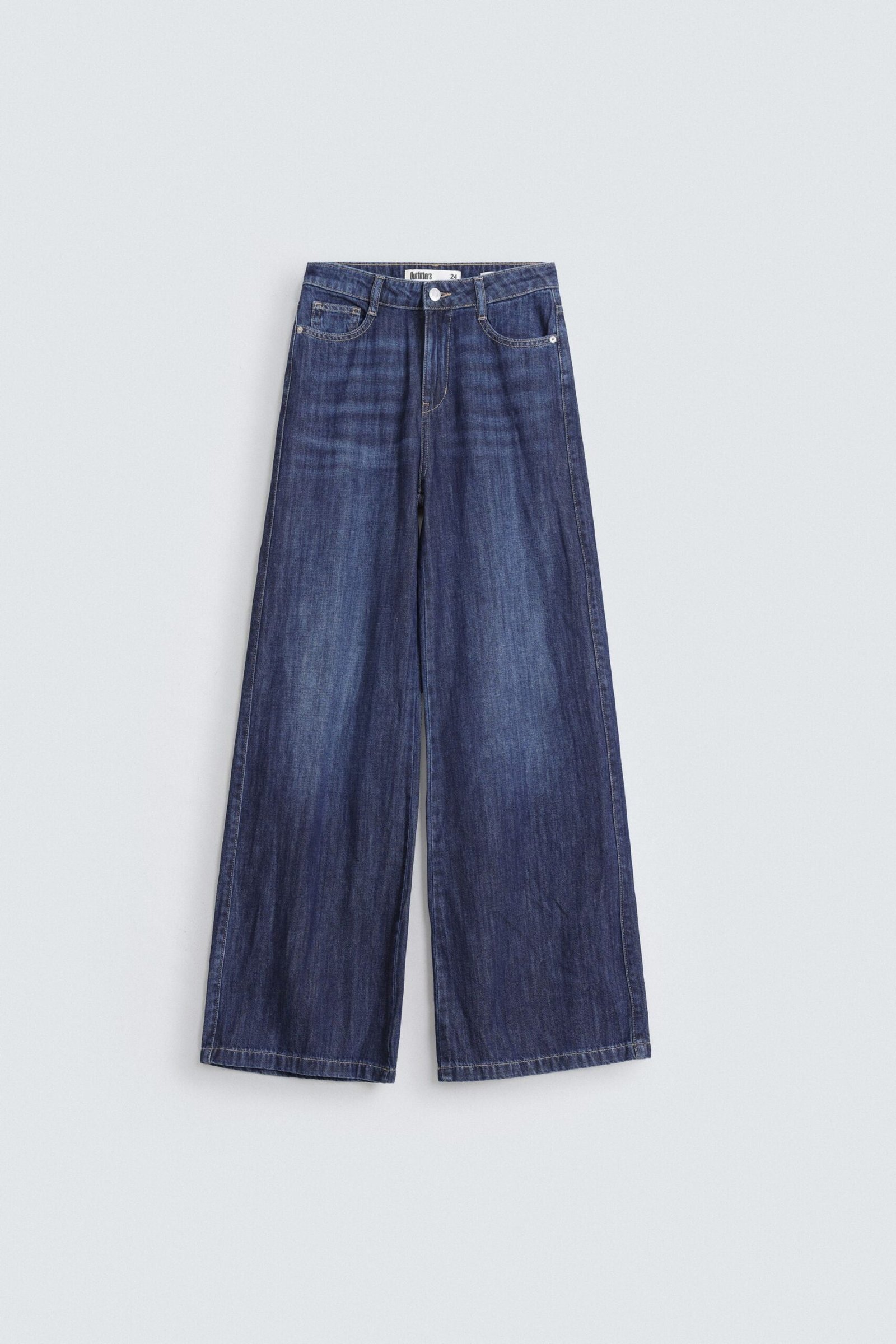 High-Waist Wide Leg Jeans