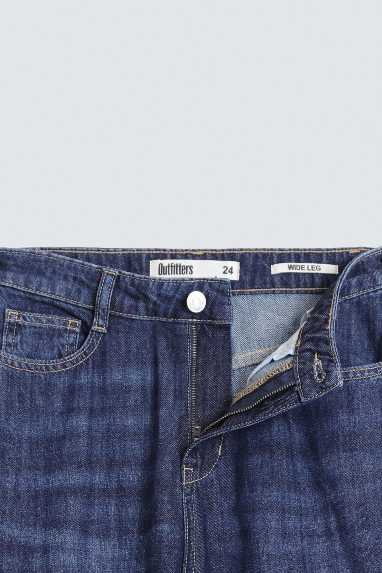 High-Waist Wide Leg Jeans - Image 2