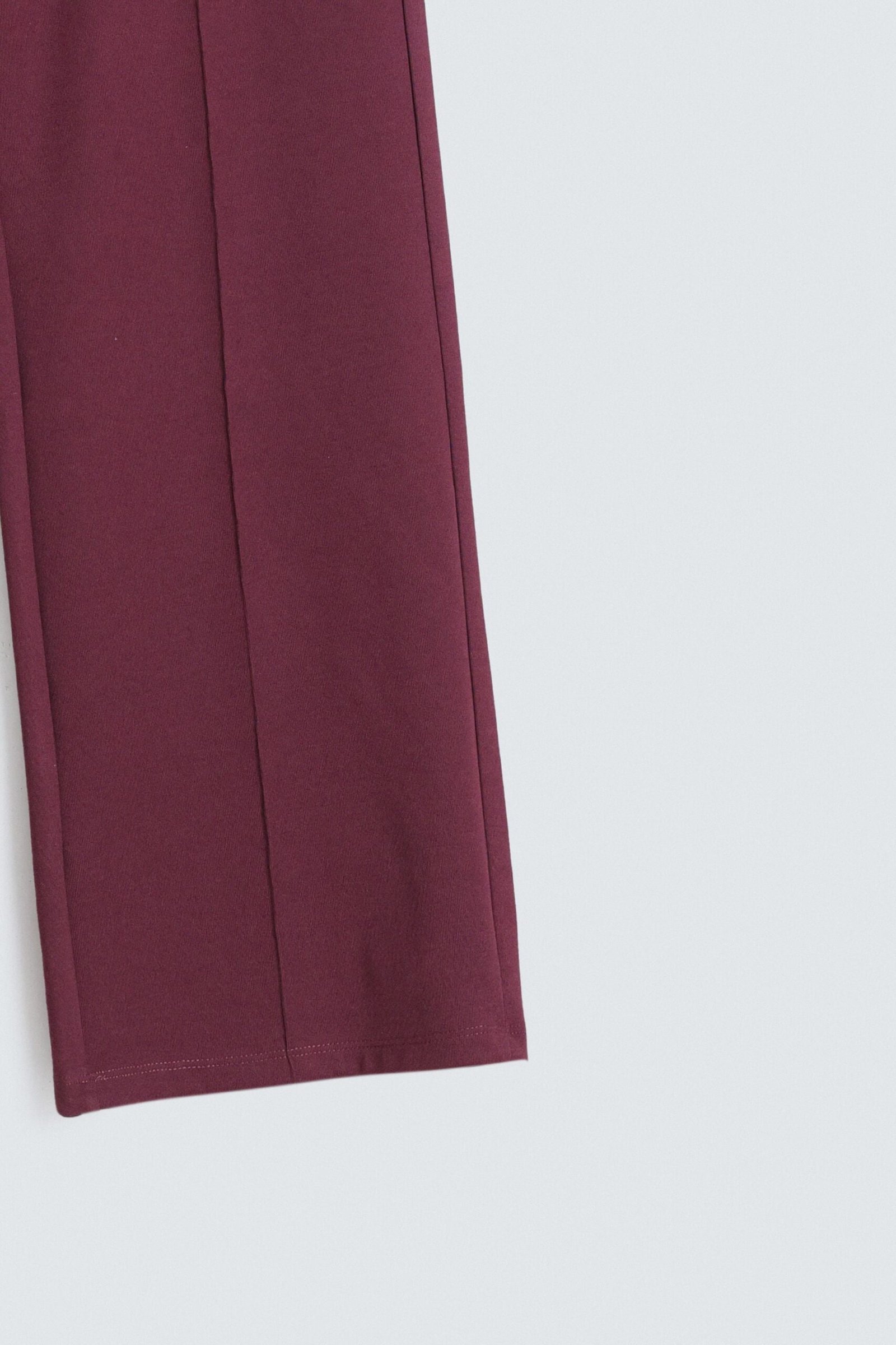 Interlock Wide Leg Pleated Pants - Image 5