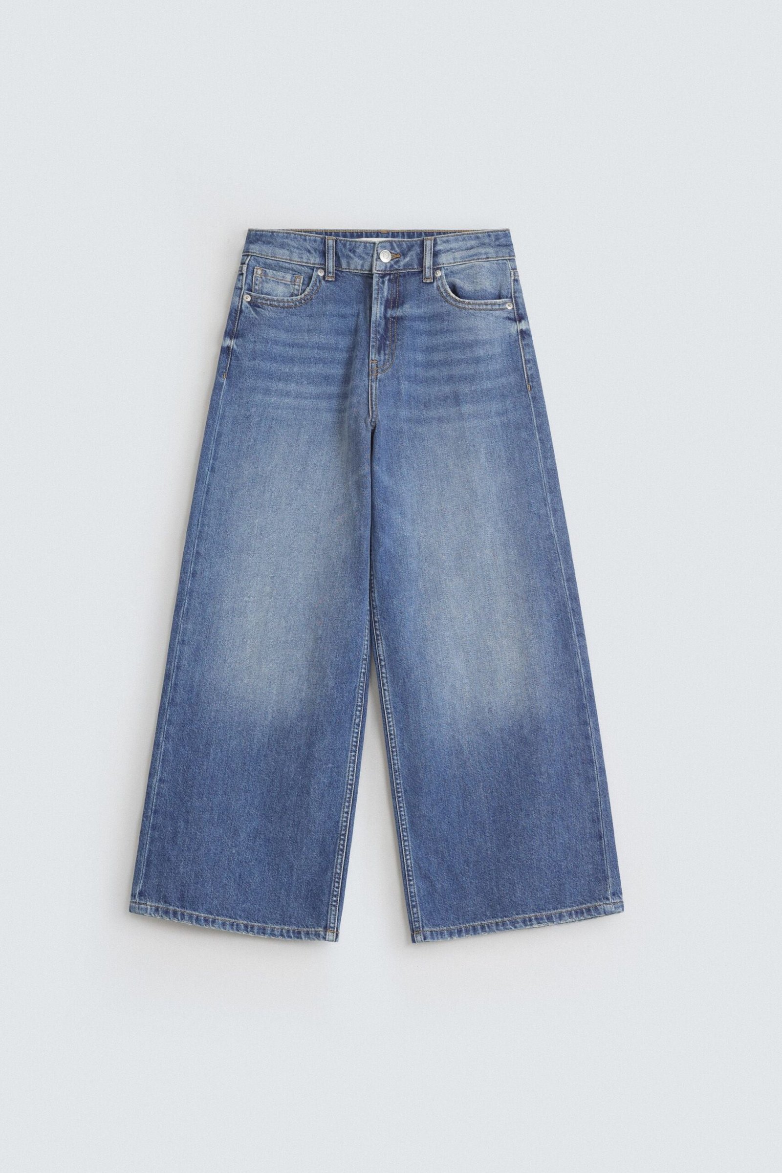High Waist Wide Leg Jeans - Image 5
