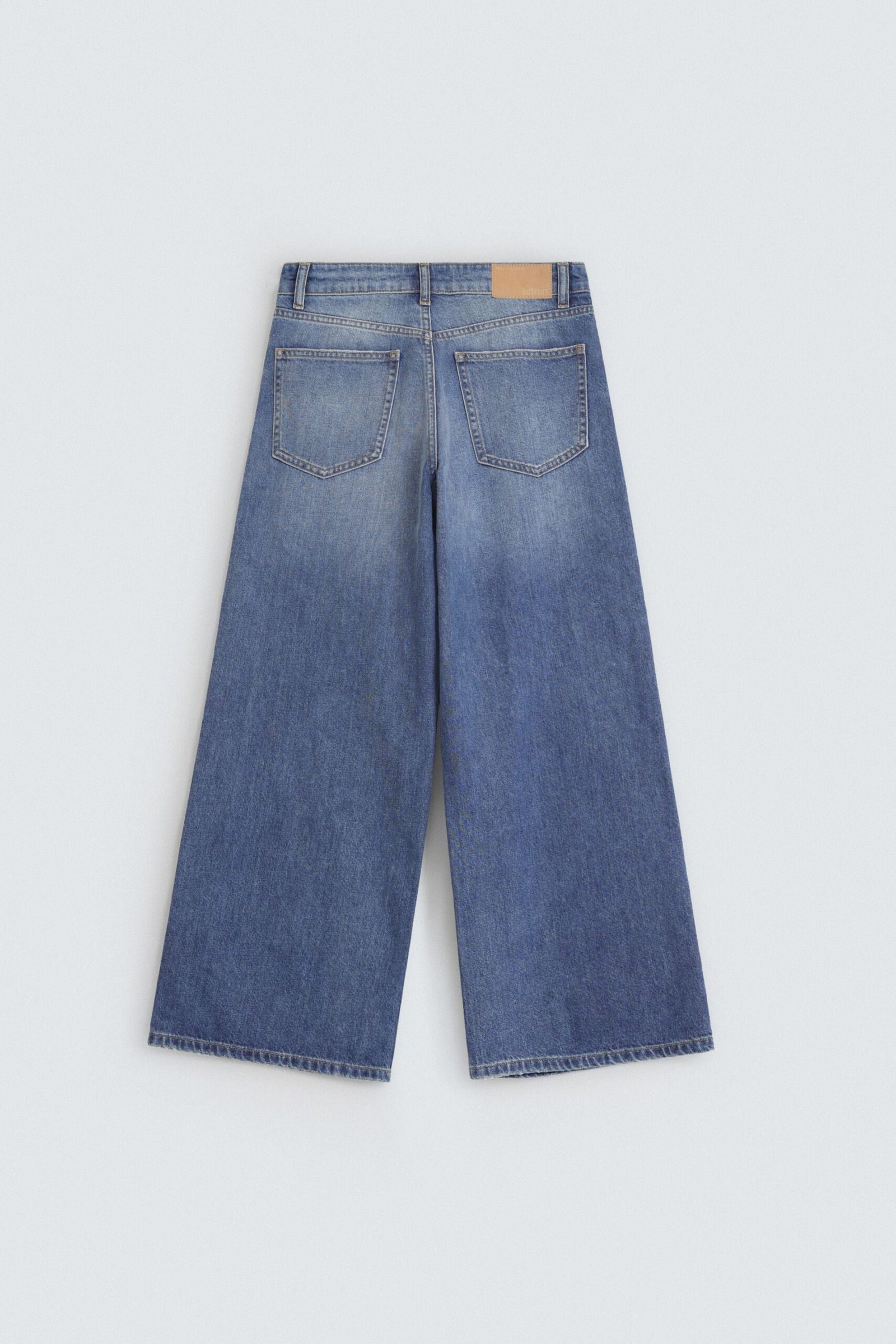 High Waist Wide Leg Jeans - Image 8