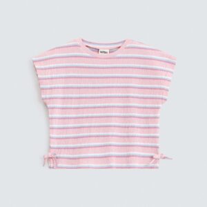Textured Striped T-Shirt