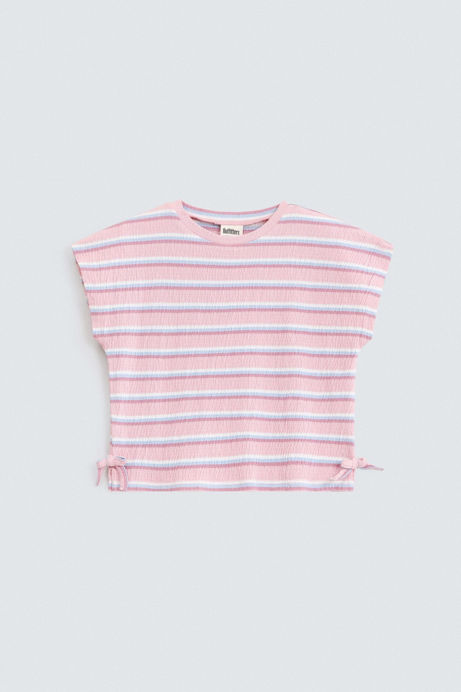 Textured Striped T-Shirt