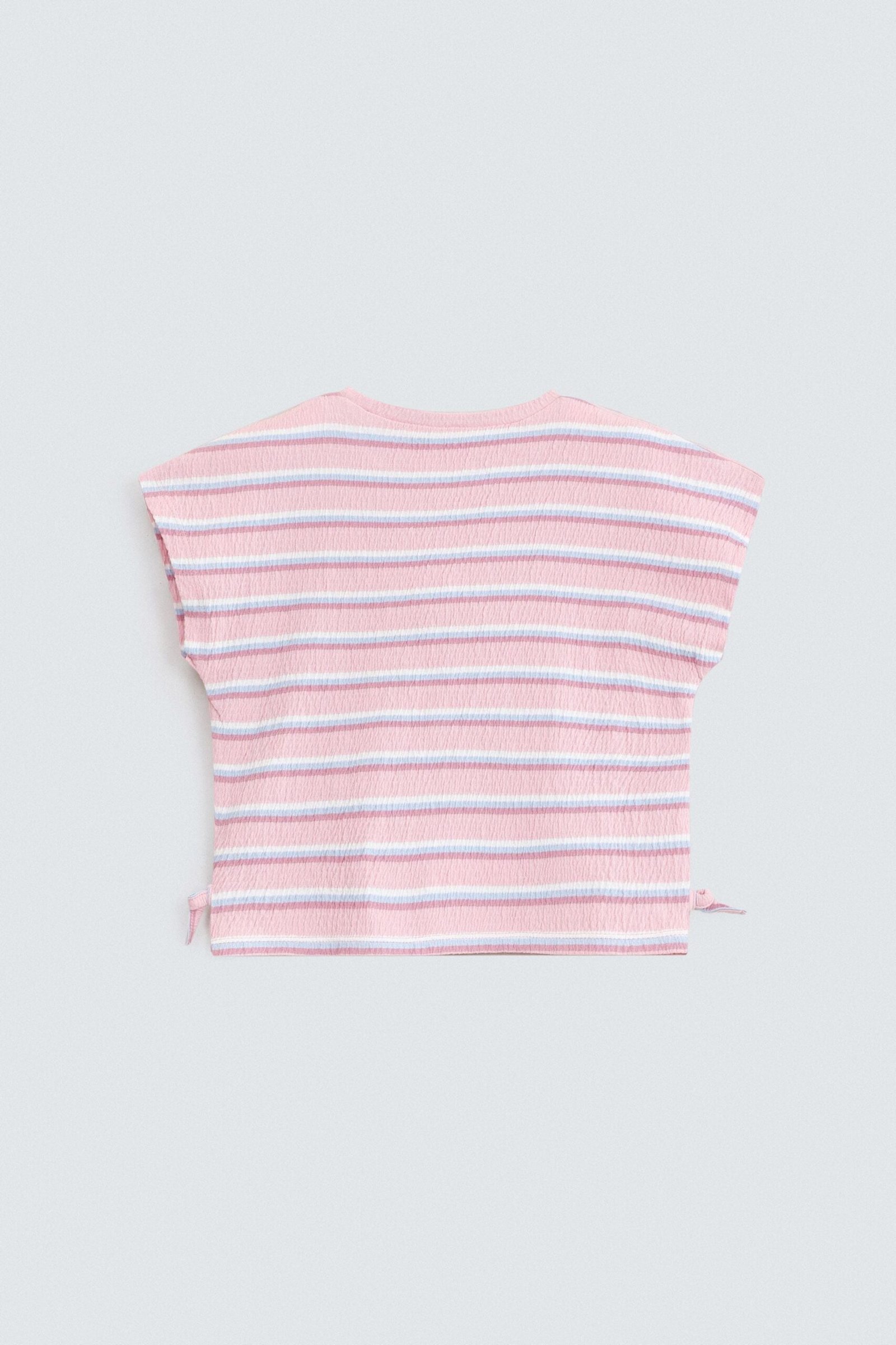 Textured Striped T-Shirt - Image 3