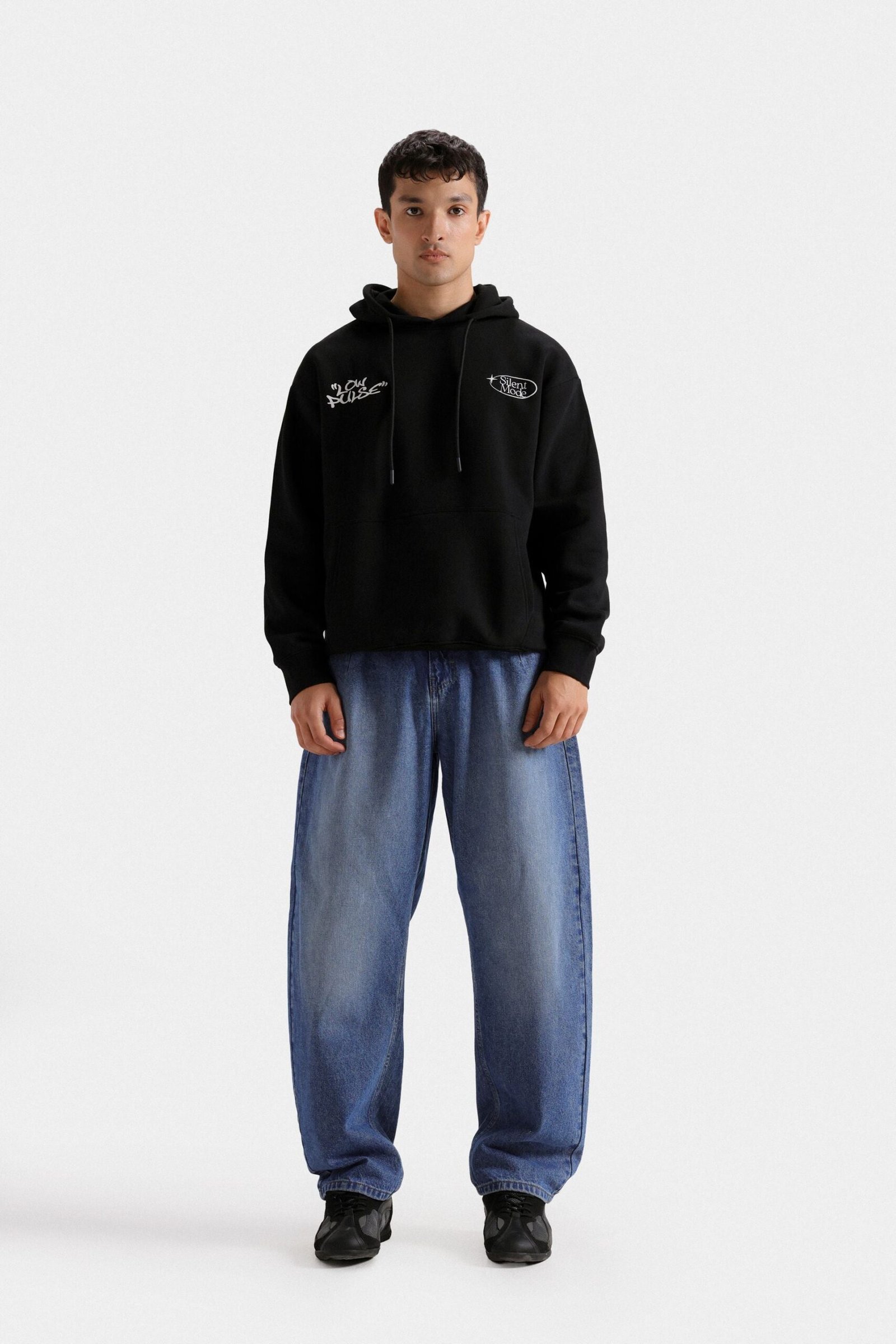 Slogan Print Pull-Over