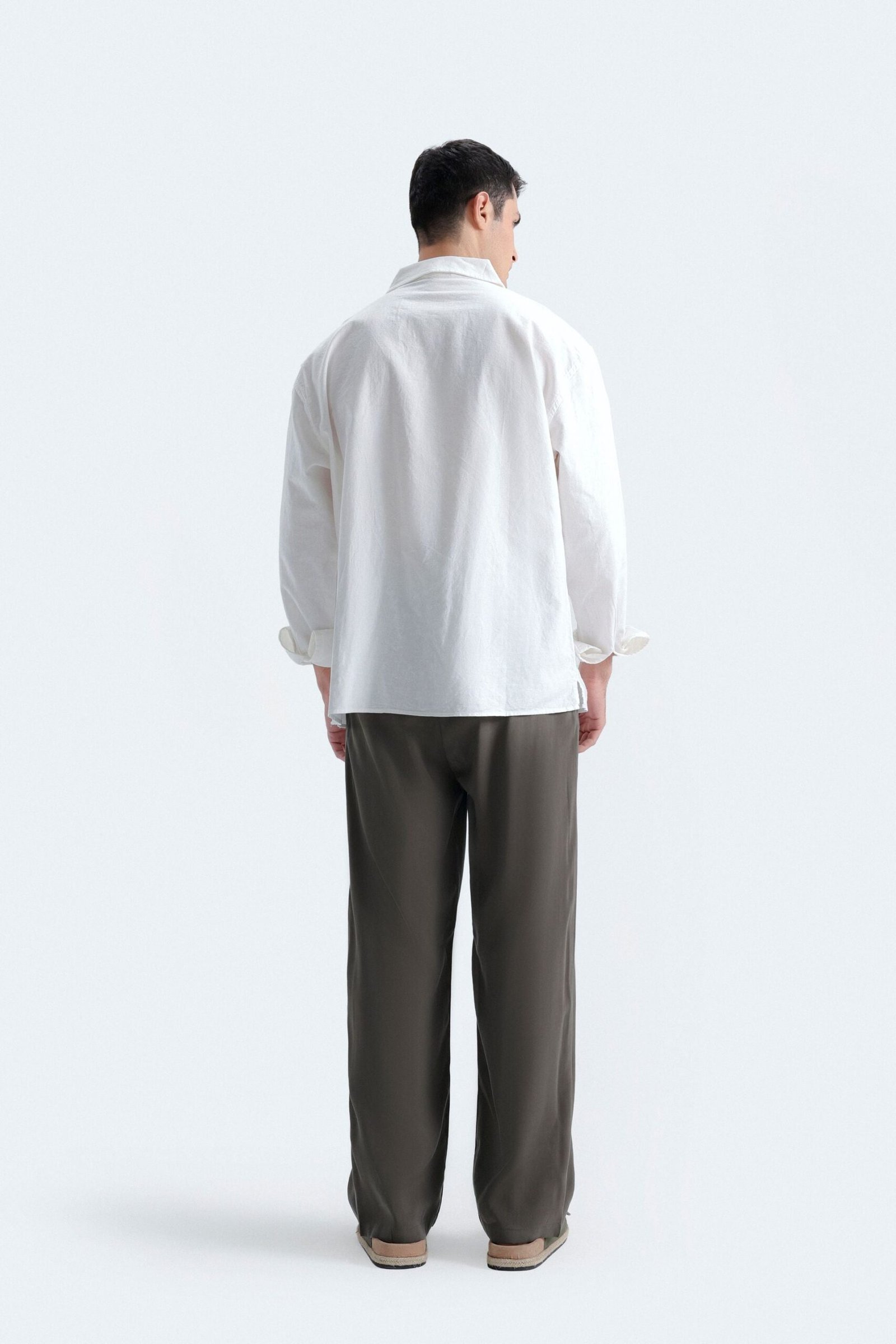 Straight Fit Trousers - Image 12