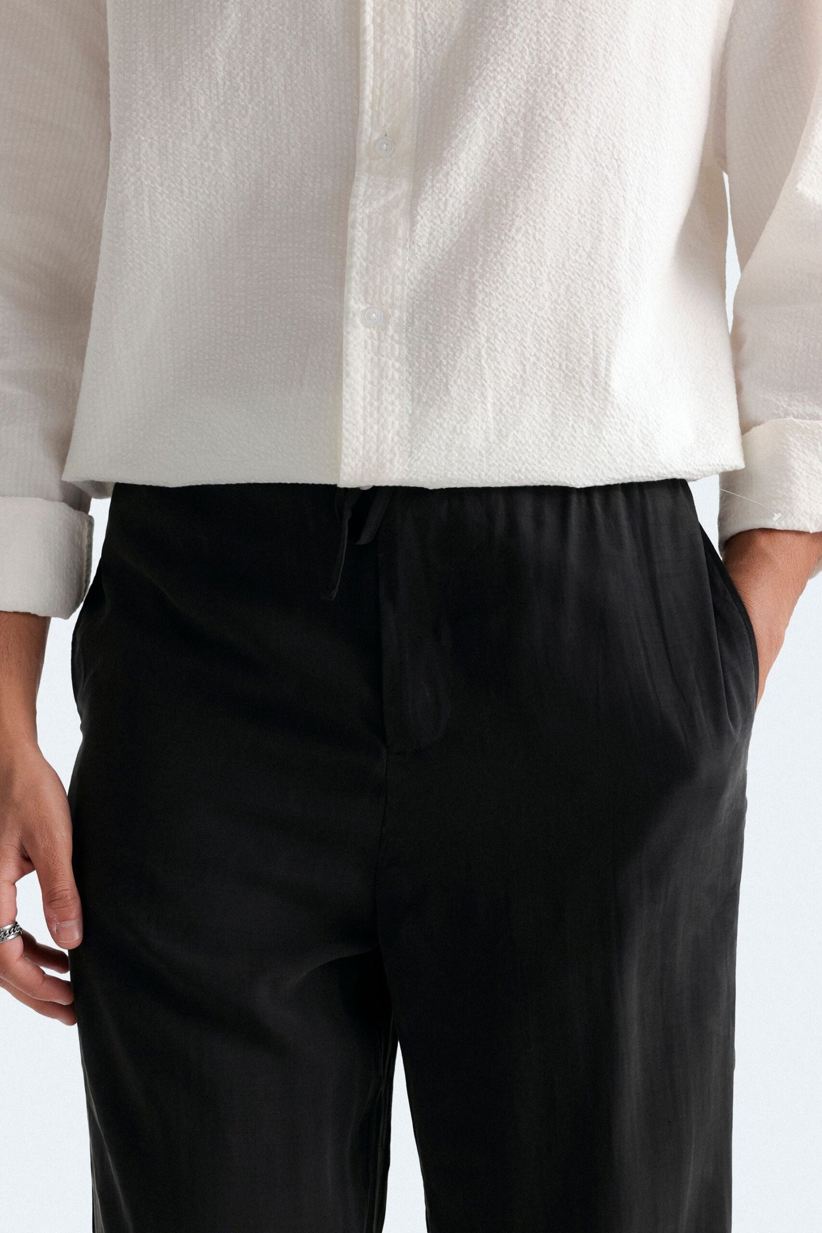 Straight Fit Trousers - Image 2