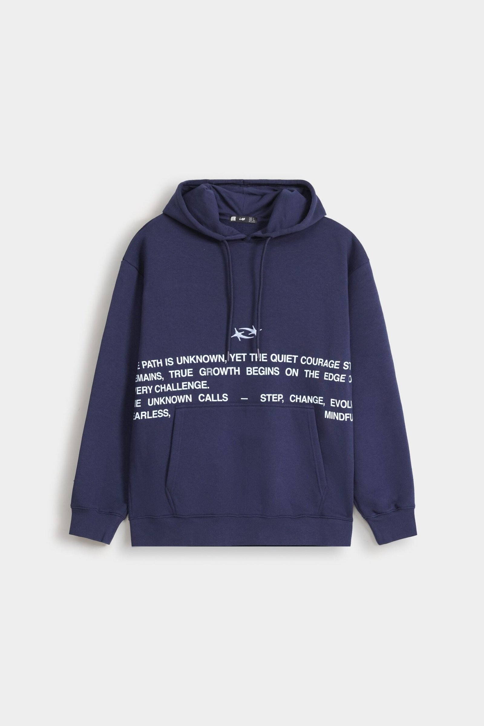 Slogan Print Hoodie - Image 5