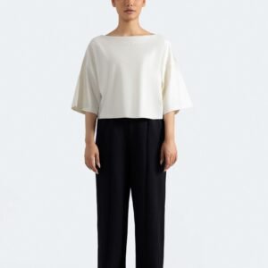 Pleated Straight Fit Trousers