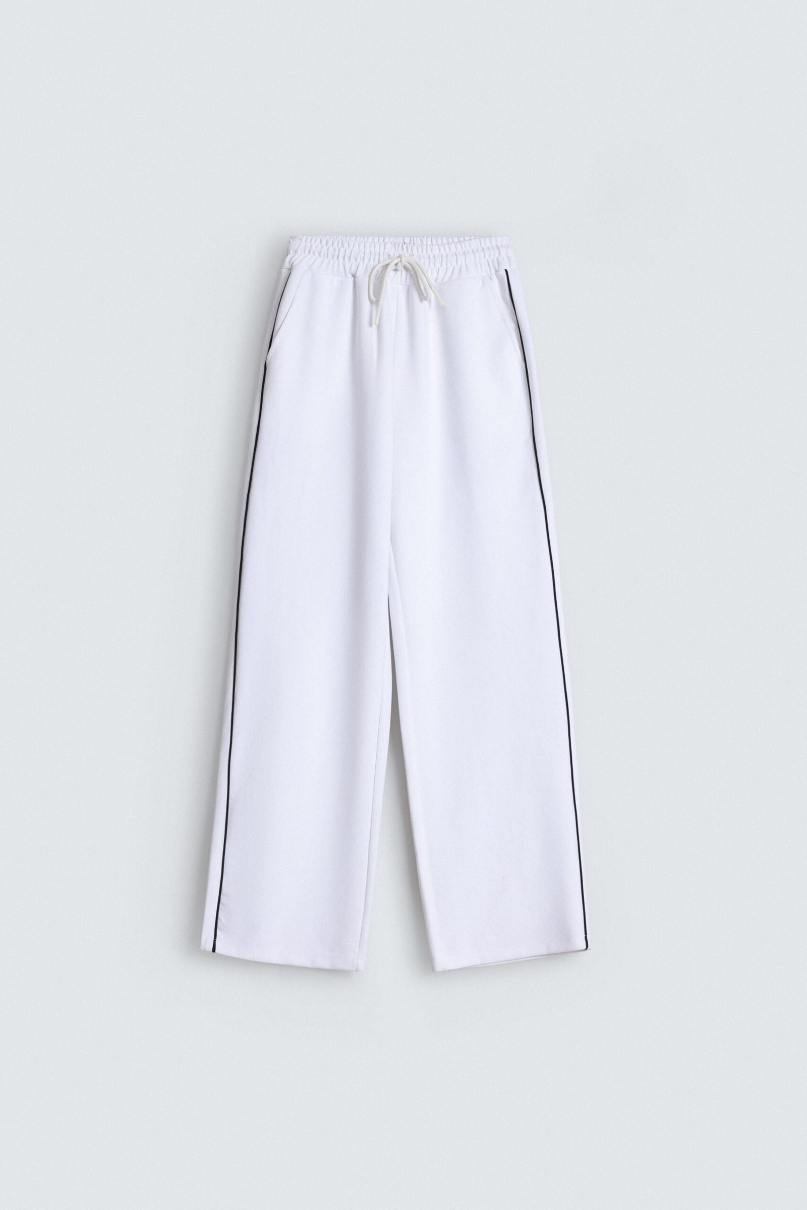 Loose Trousers With Side Pipping Detail - Image 5