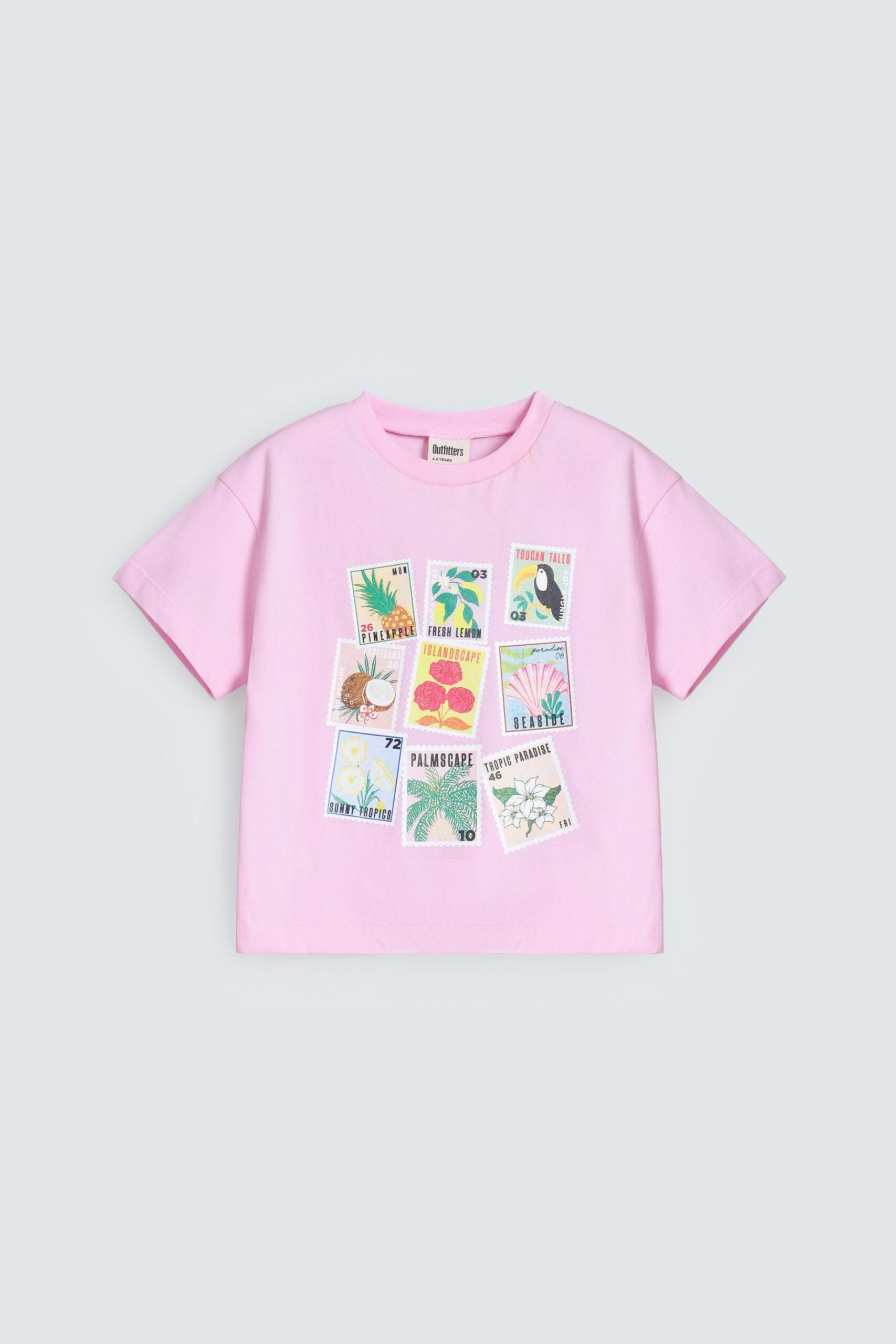 Cropped Graphic T-Shirt