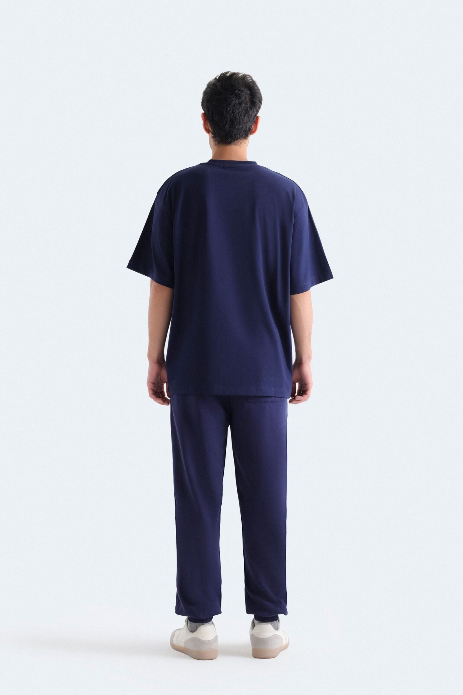 Slogan Print Jogger Trousers - Image 4