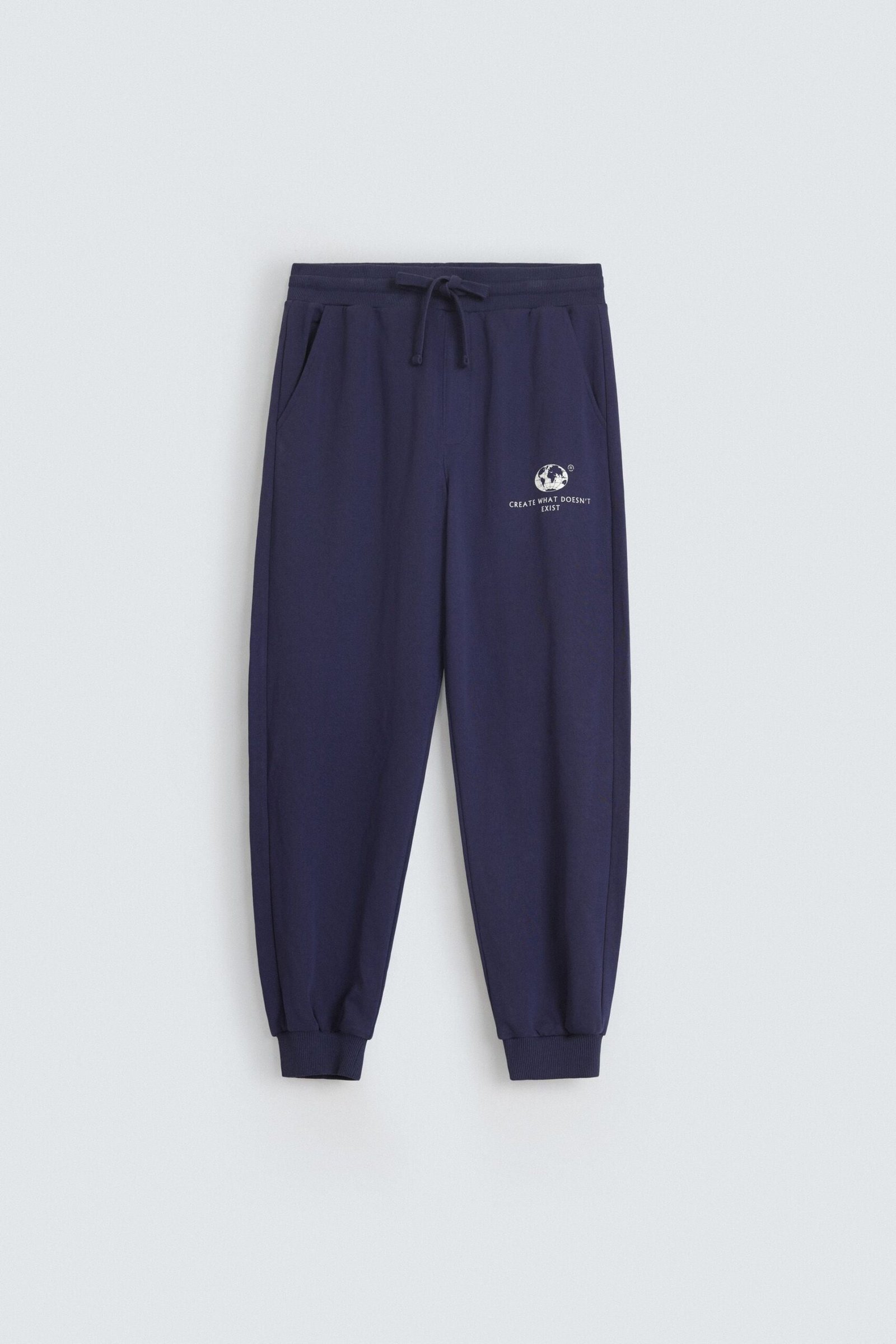 Slogan Print Jogger Trousers - Image 5