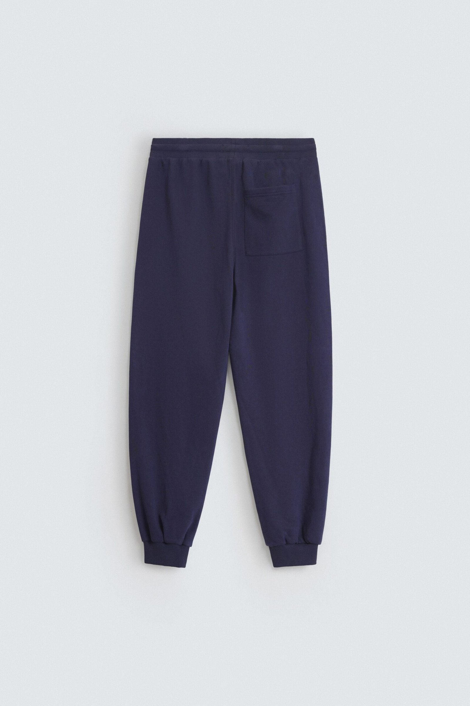 Slogan Print Jogger Trousers - Image 7