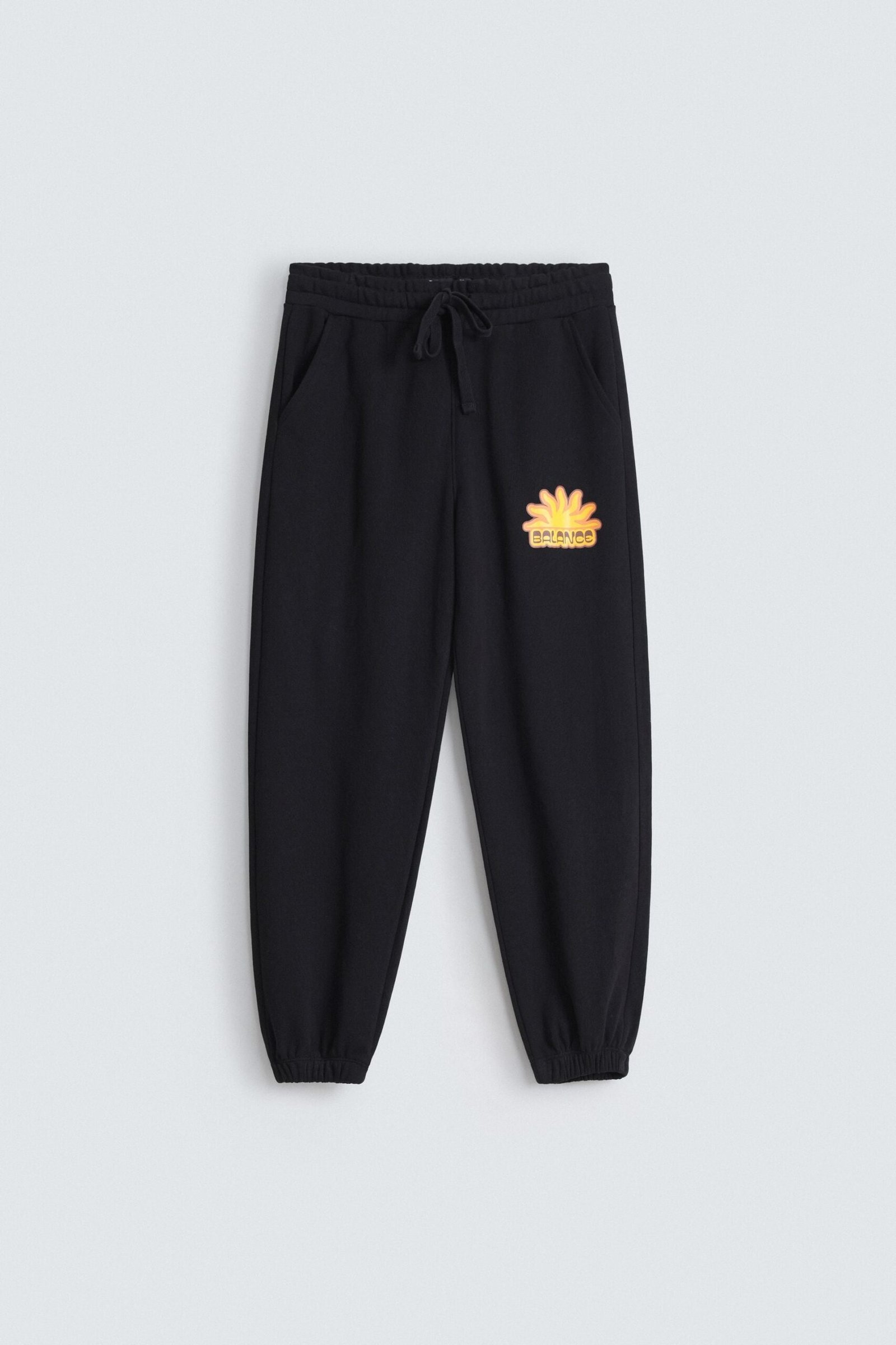 Slogan Print Jogger Trousers - Image 5