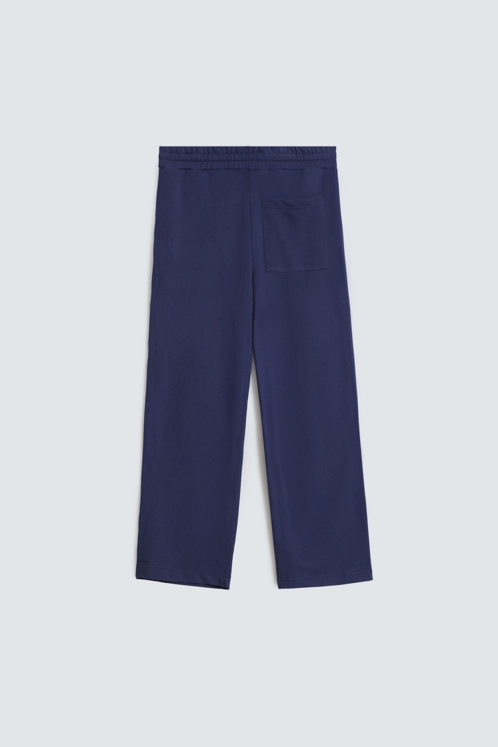 Slogan Print Trousers With Piping Detail - Image 8
