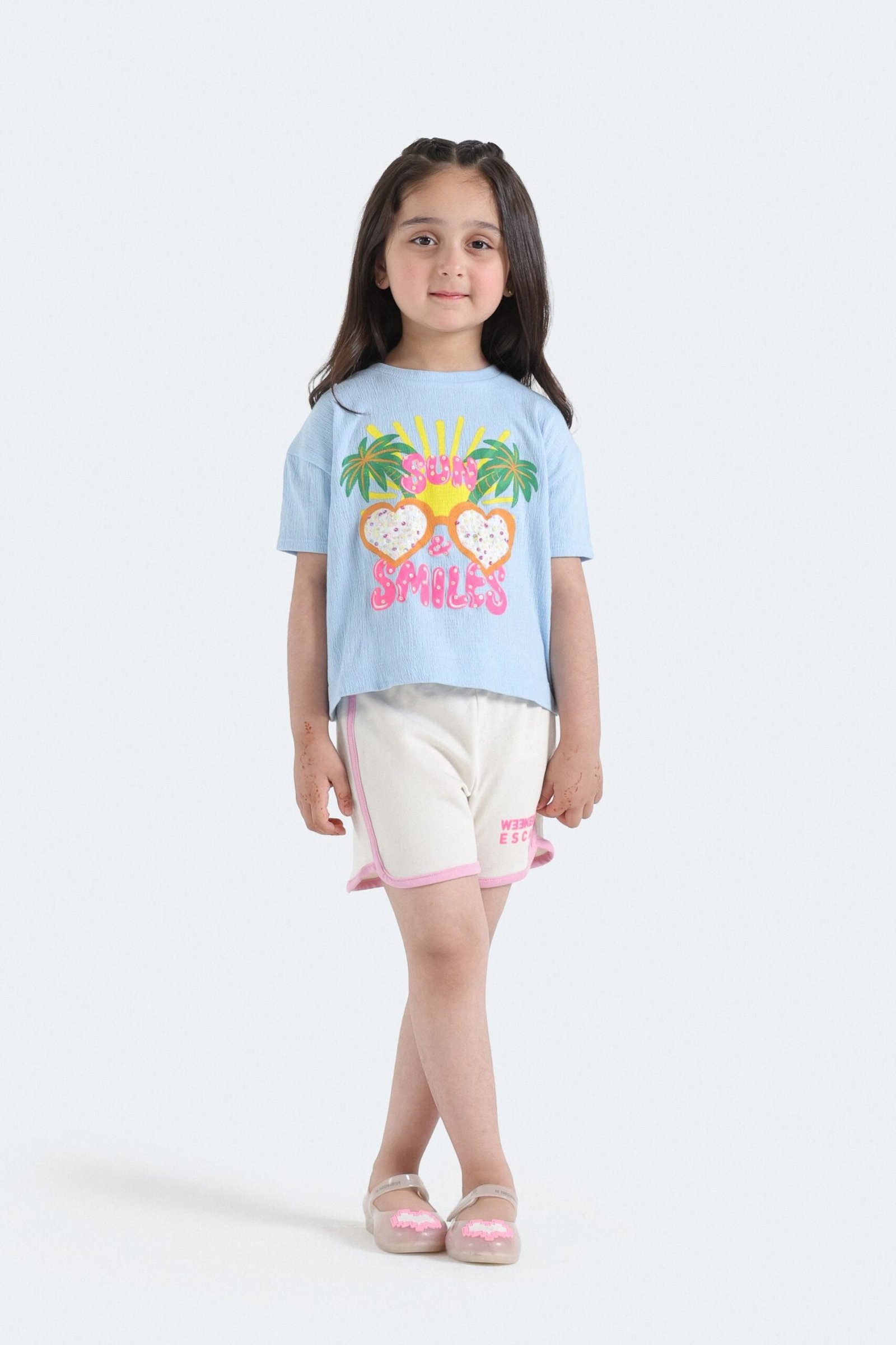 Cropped Embellished T-Shirt - Image 4