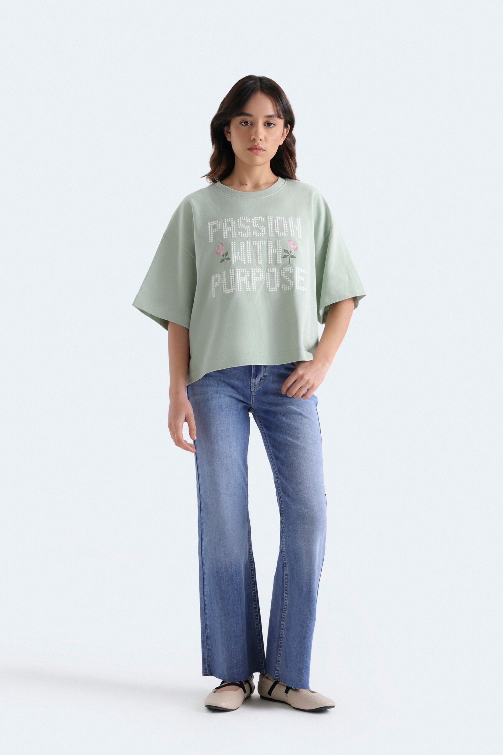 Flared Fit Jeans