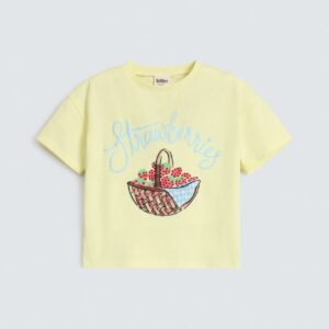 Super Cropped Graphic T-Shirt