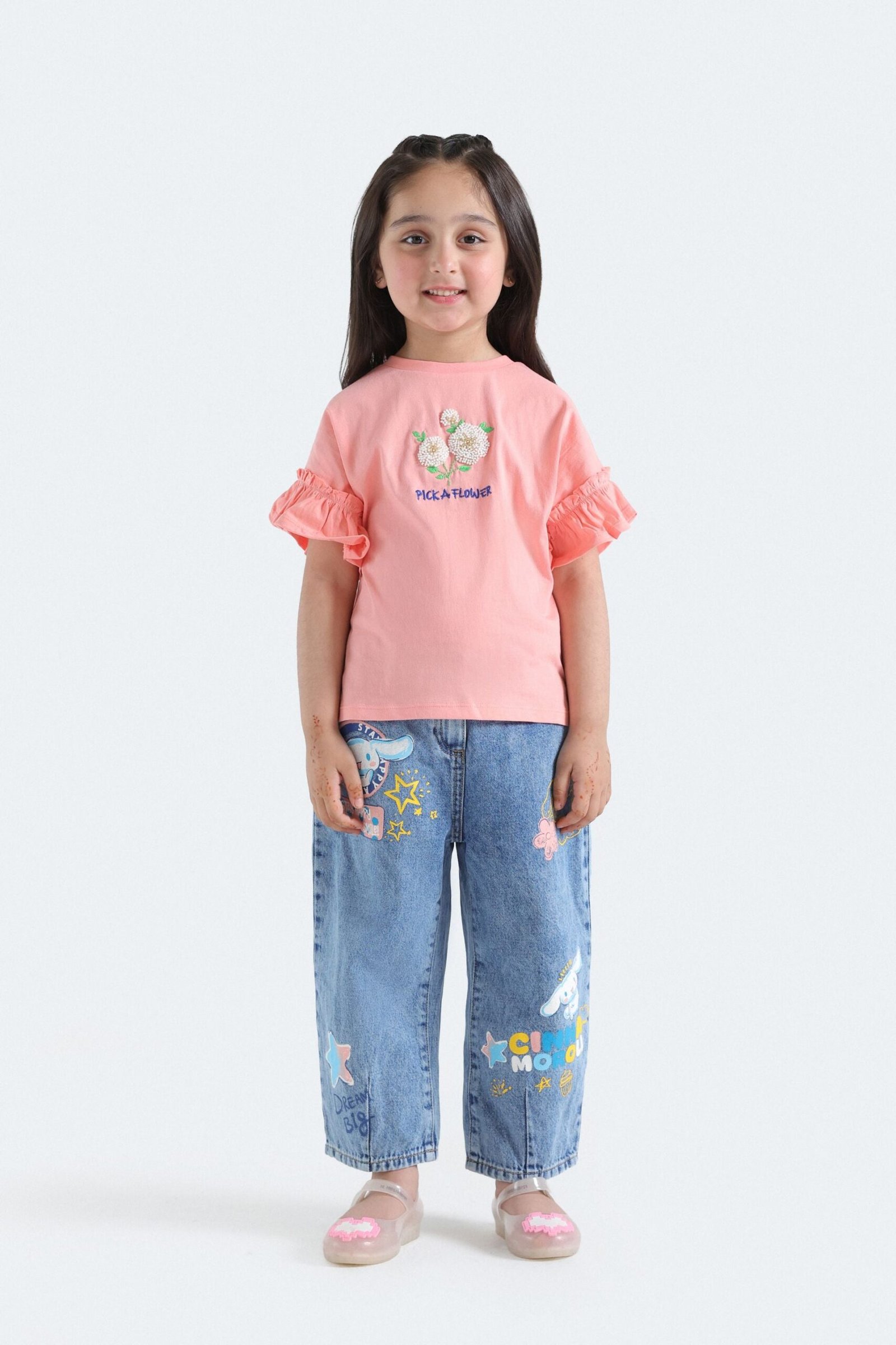 Embellished Embroidered T-Shirt - Image 4