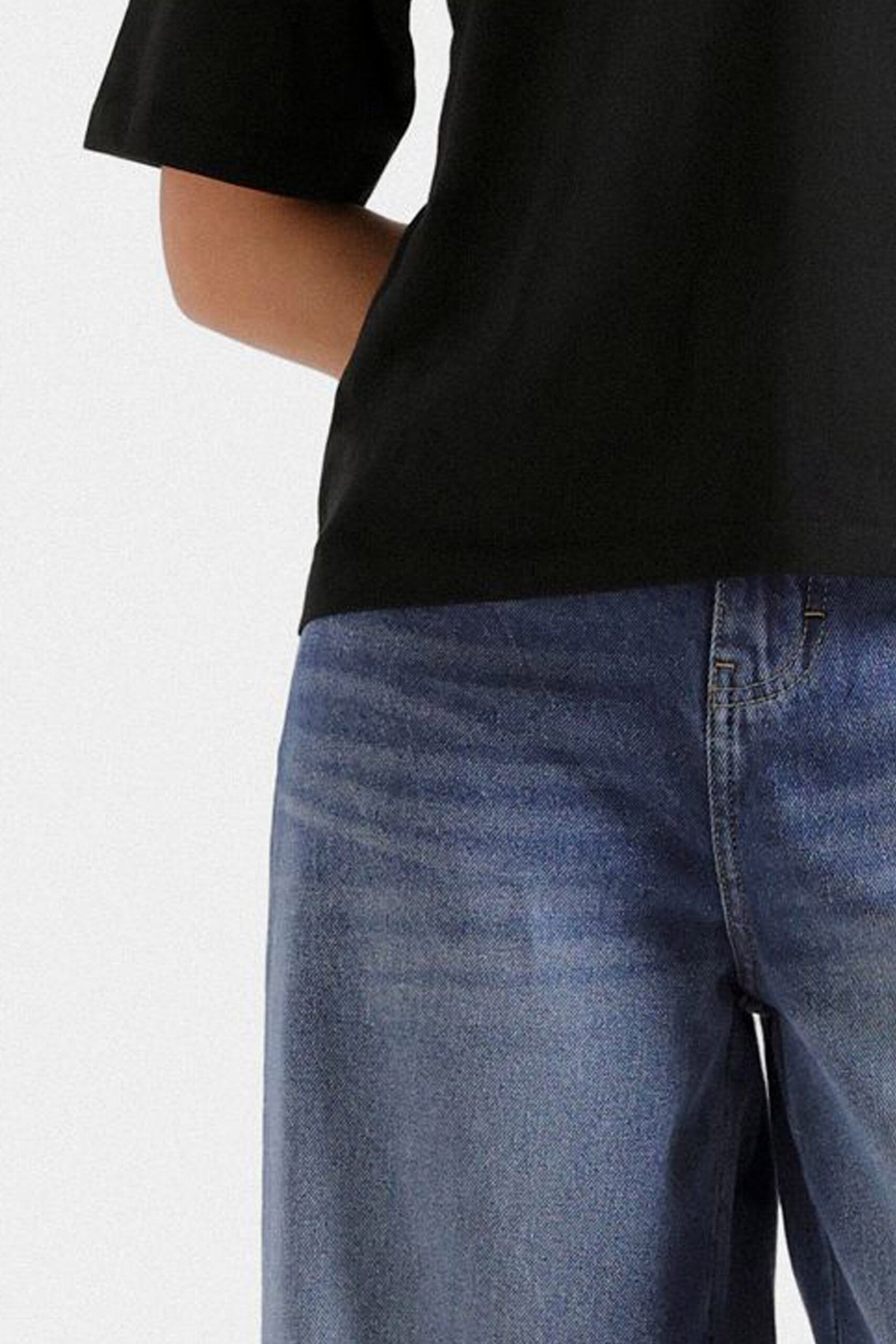 Wide Leg High Rise Jeans - Image 2