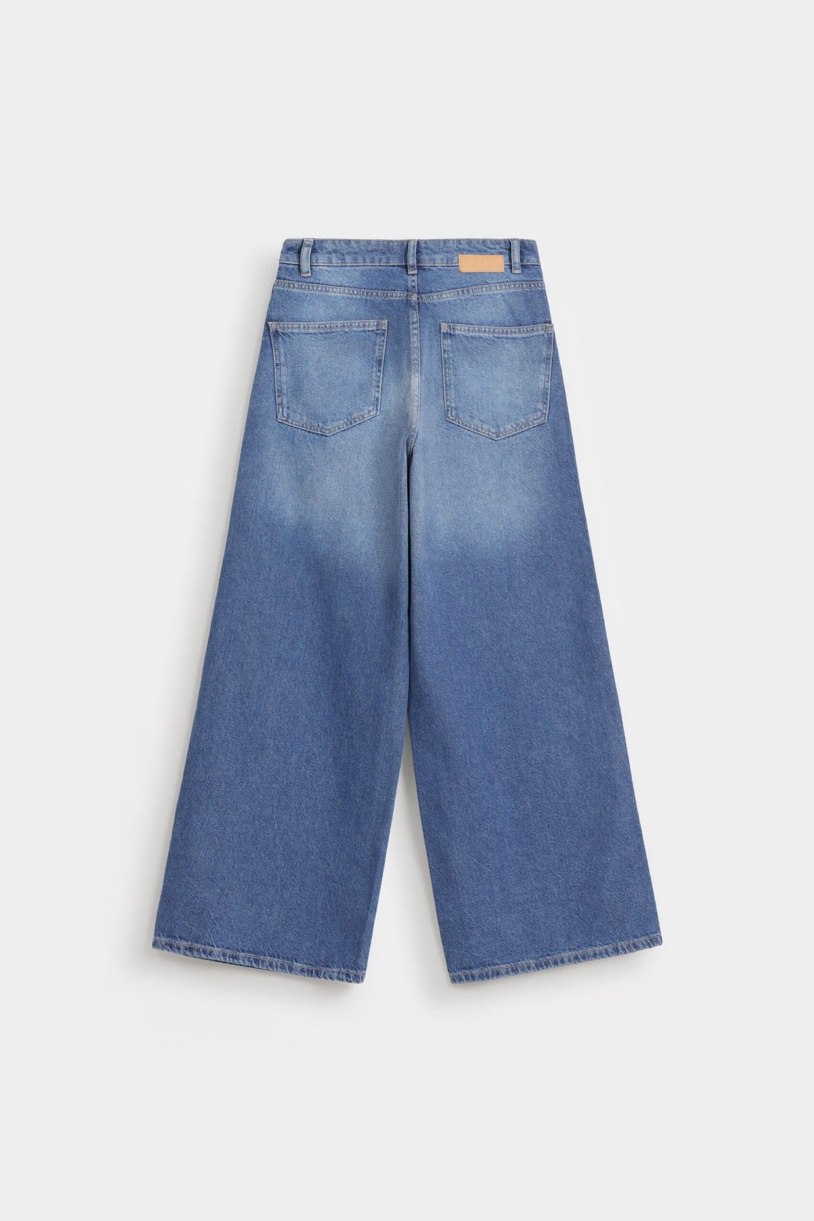 Wide Leg High Rise Jeans - Image 8