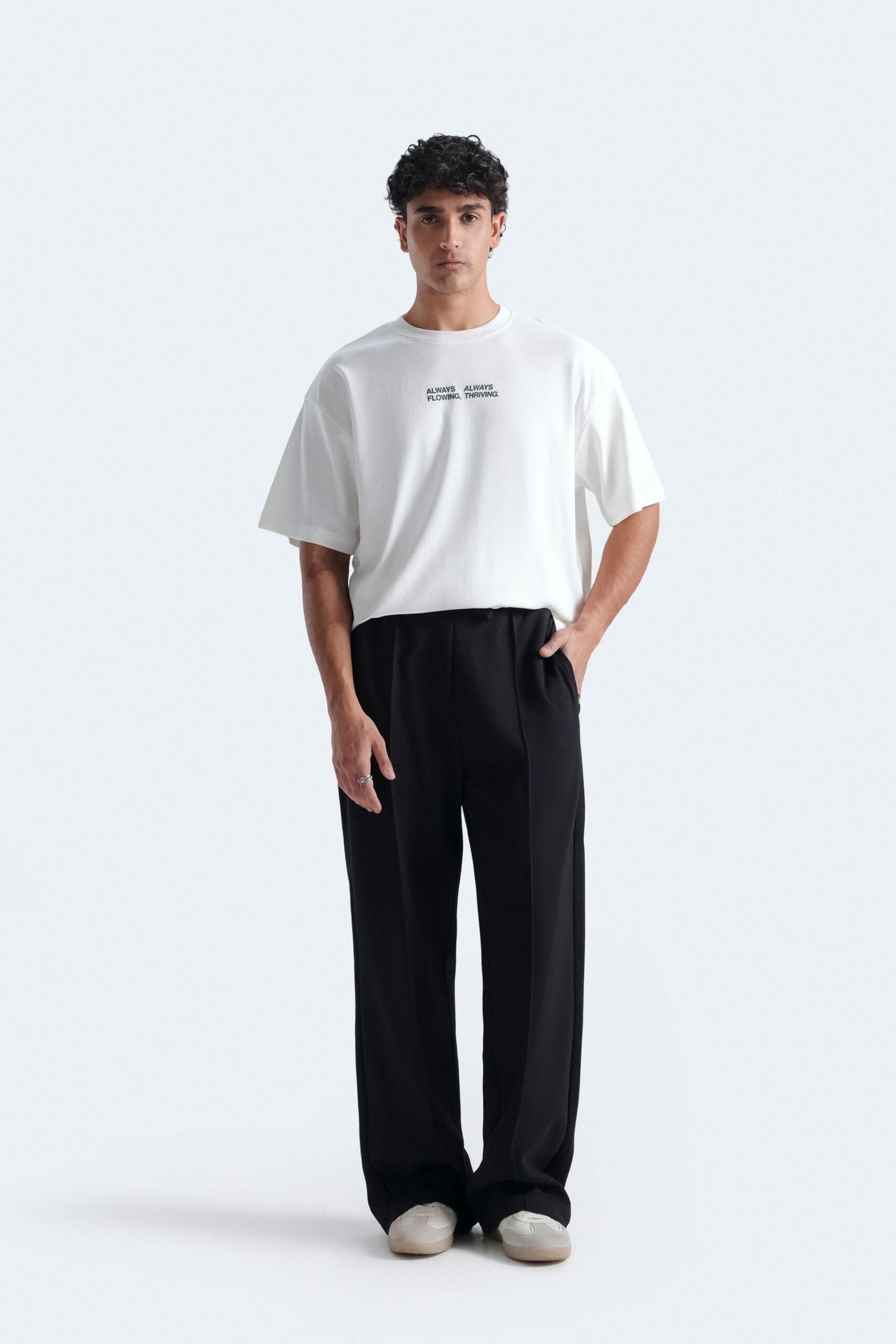 Wide Leg Trousers