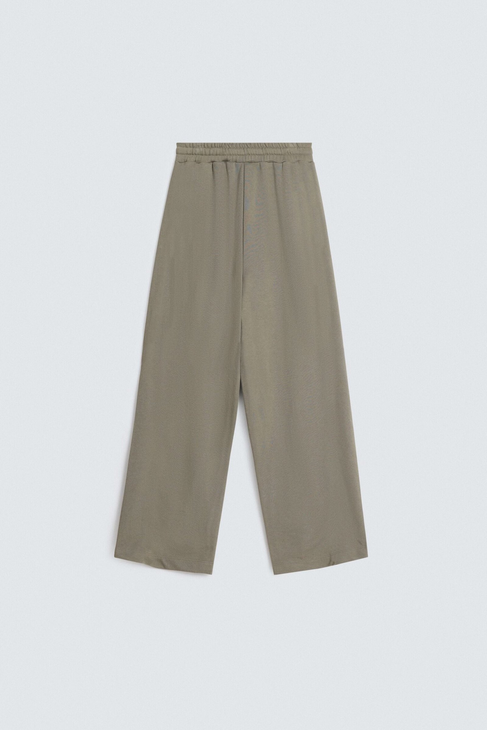 Cut & Sew Wide Leg Trousers - Image 7