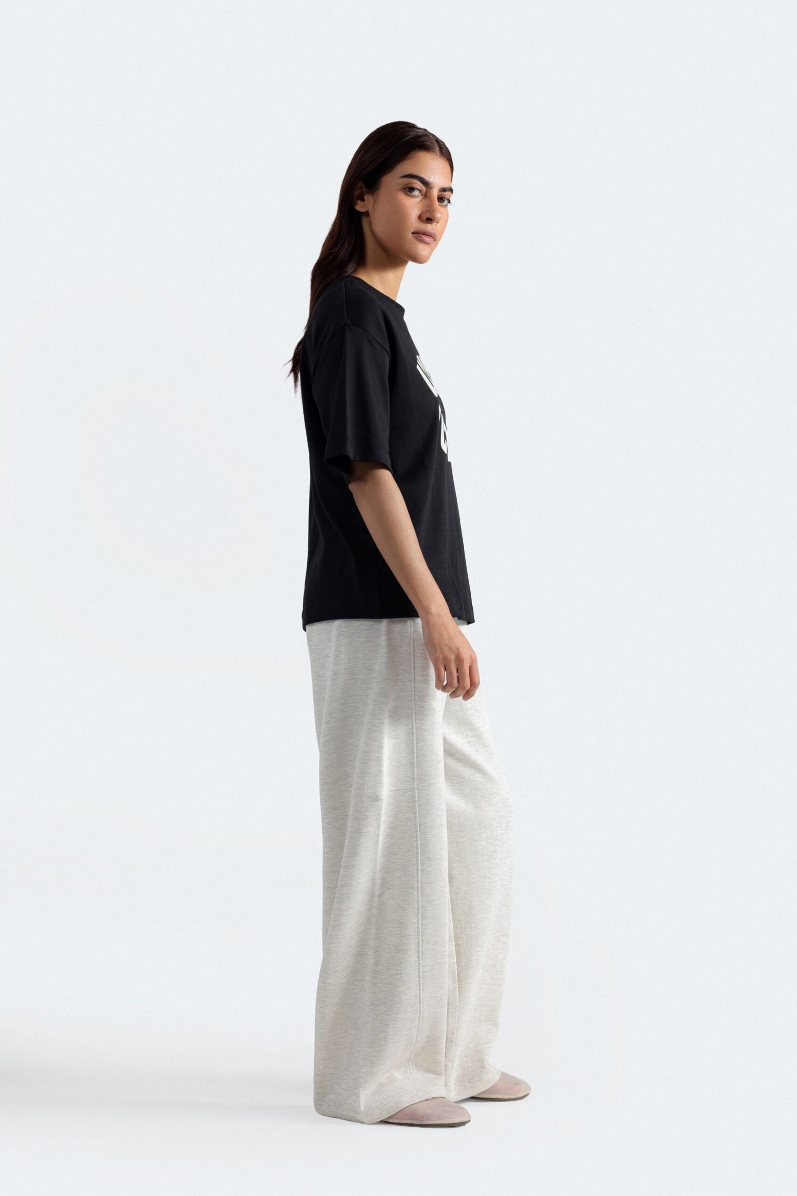 Cut & Sew Wide Leg Trousers - Image 10