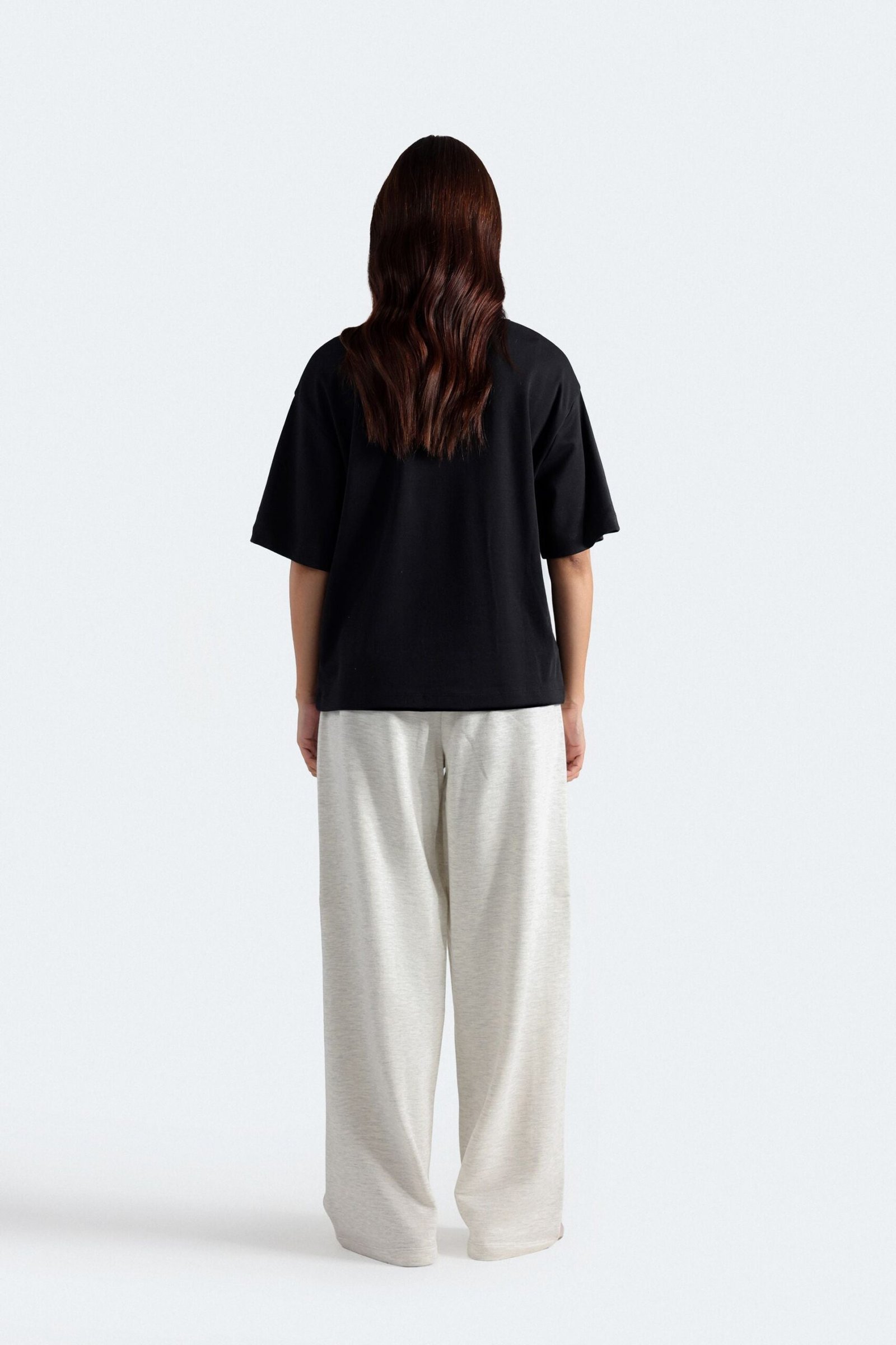 Cut & Sew Wide Leg Trousers - Image 11