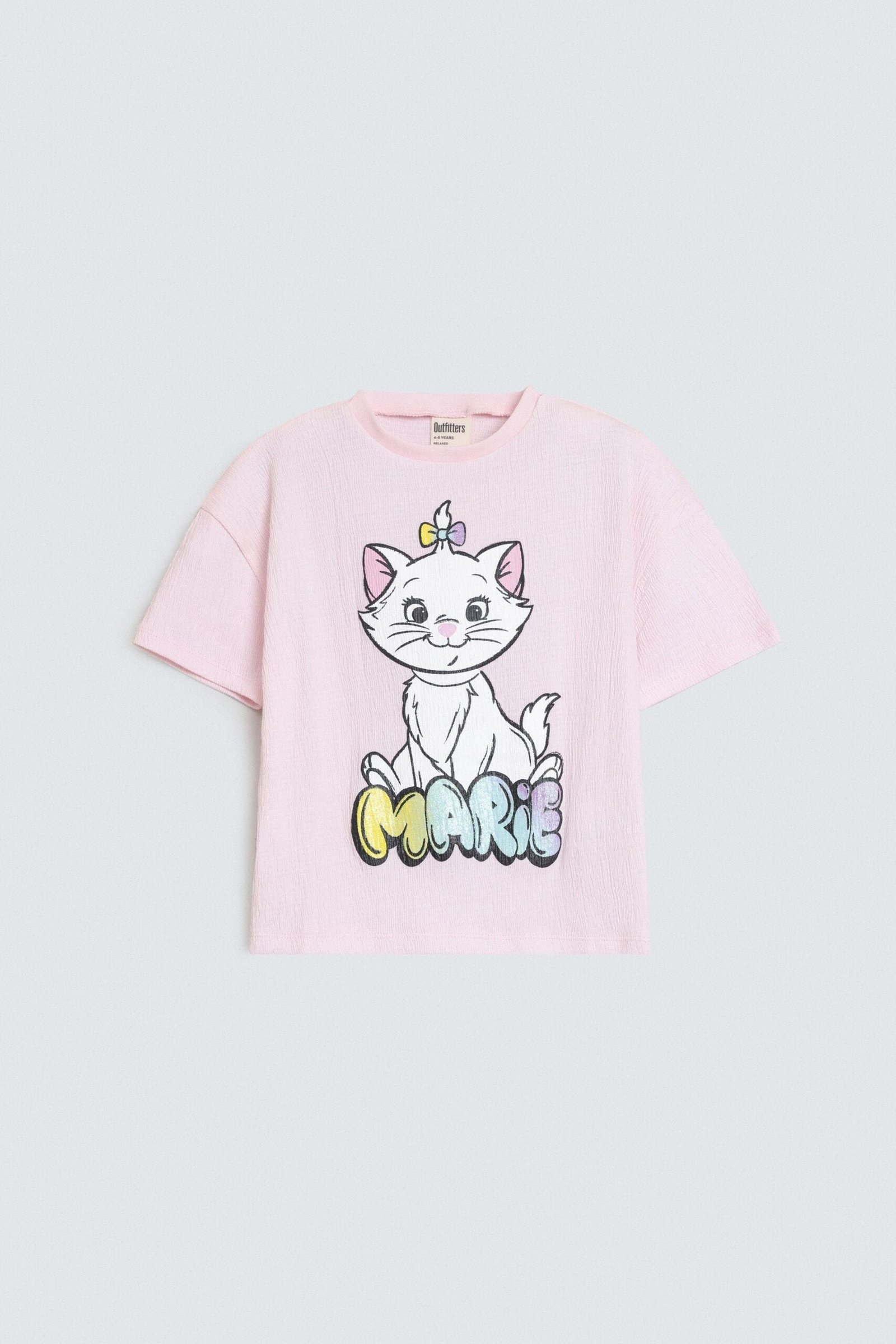 Cropped Graphic T-Shirt