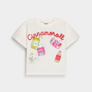 Cropped Graphic T-Shirt