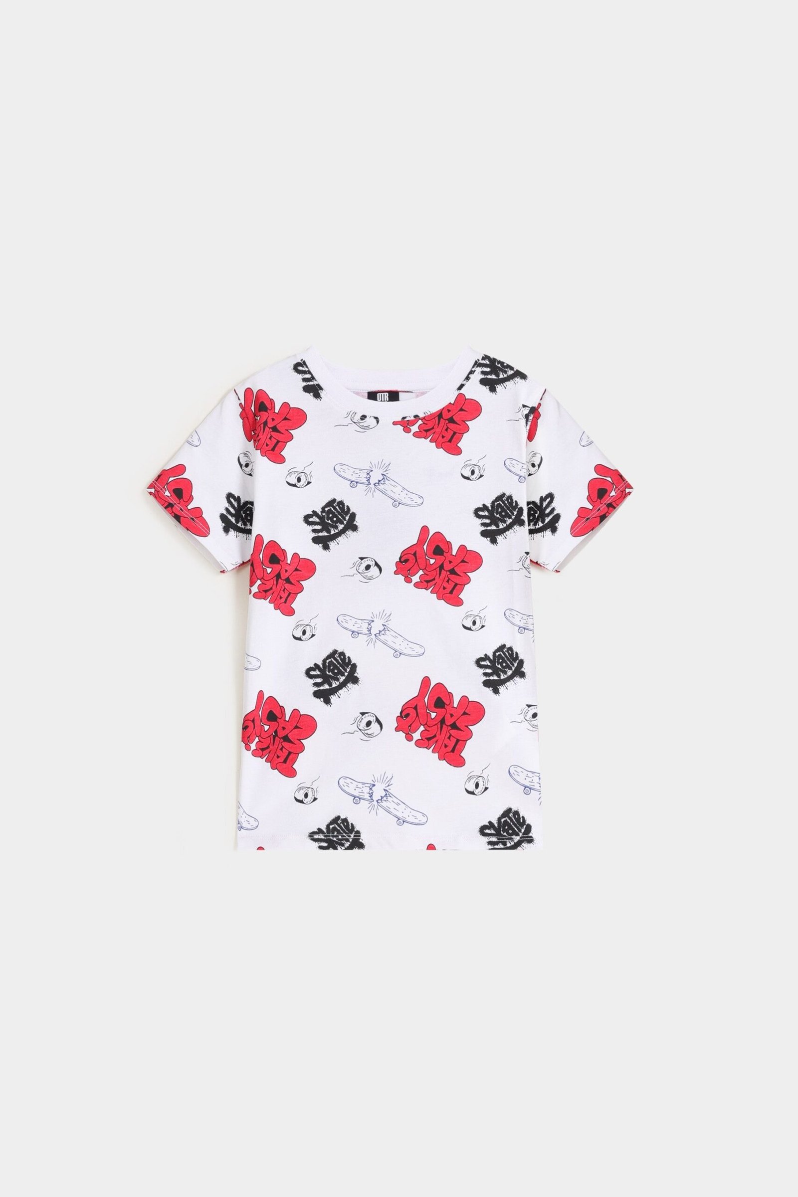 All-Over Skate Print T-Shirt - Image 7
