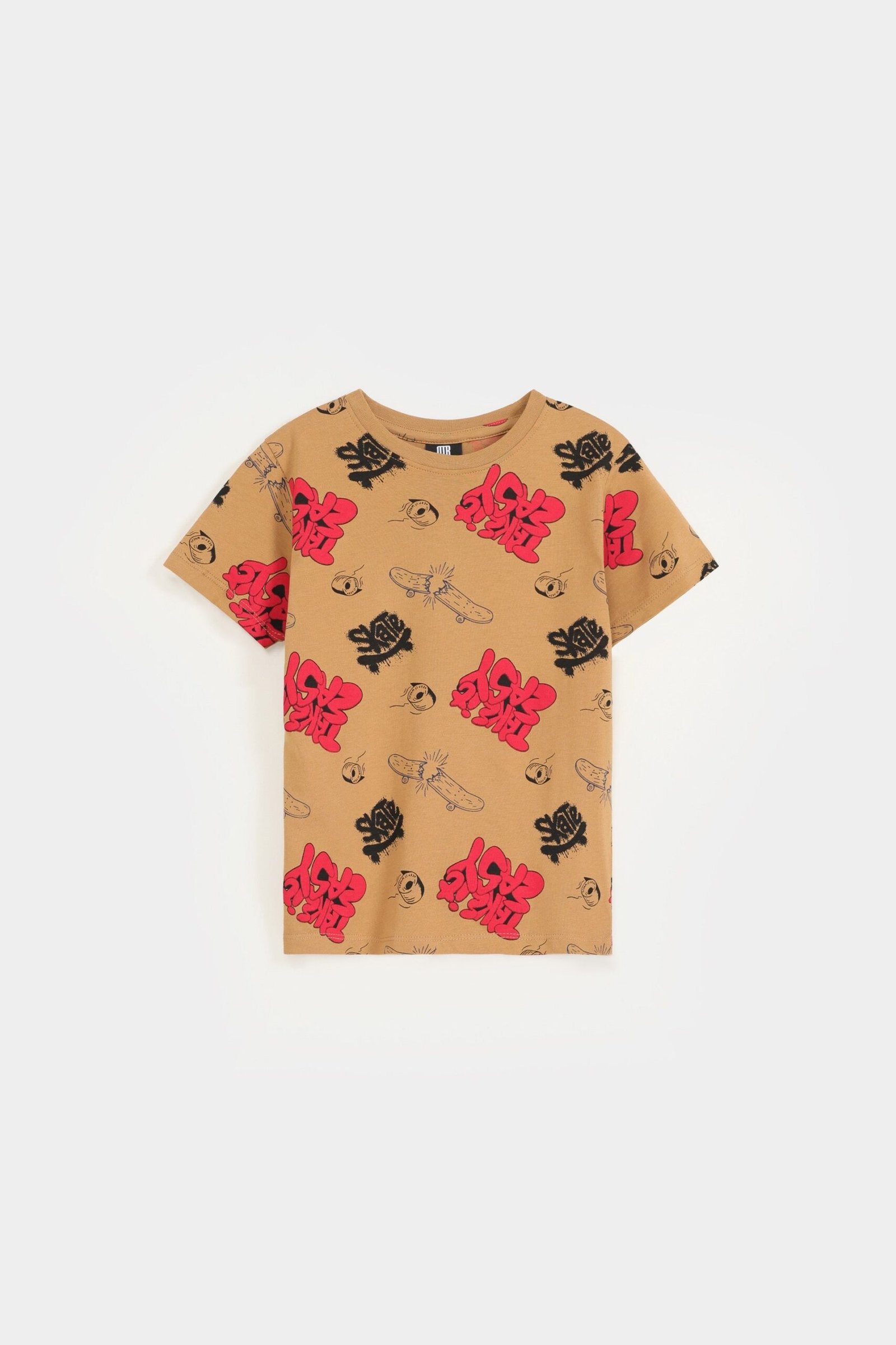 All-Over Skate Print T-Shirt