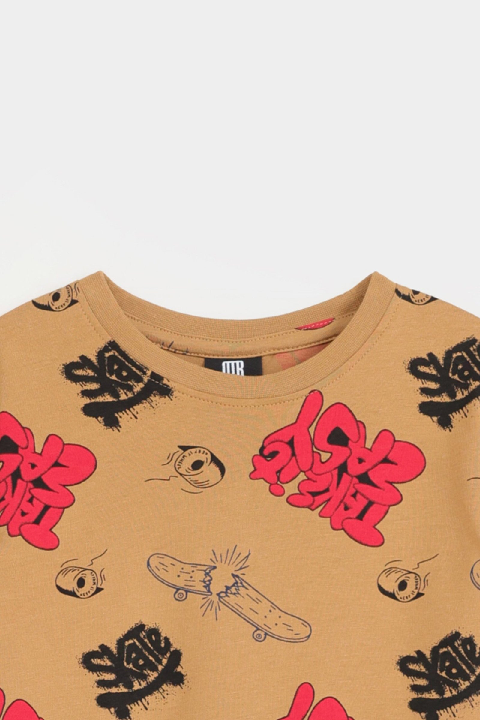 All-Over Skate Print T-Shirt - Image 2