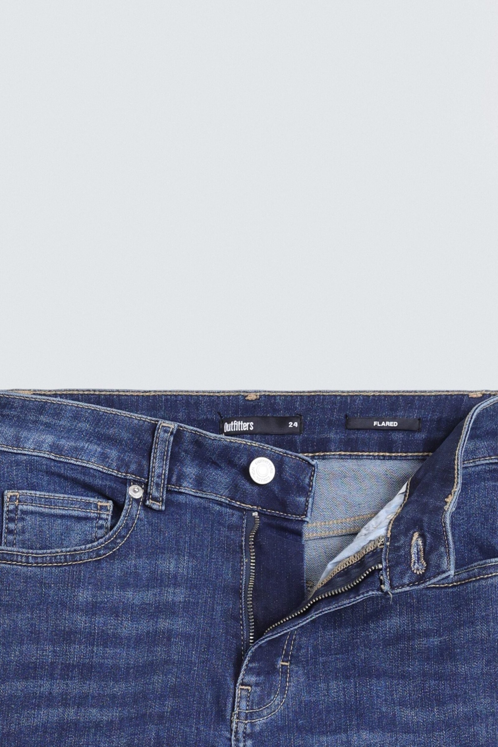 High Rise Flared Jeans - Image 2
