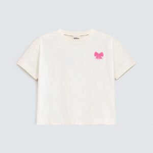 Embroidered Bow T-Shirt