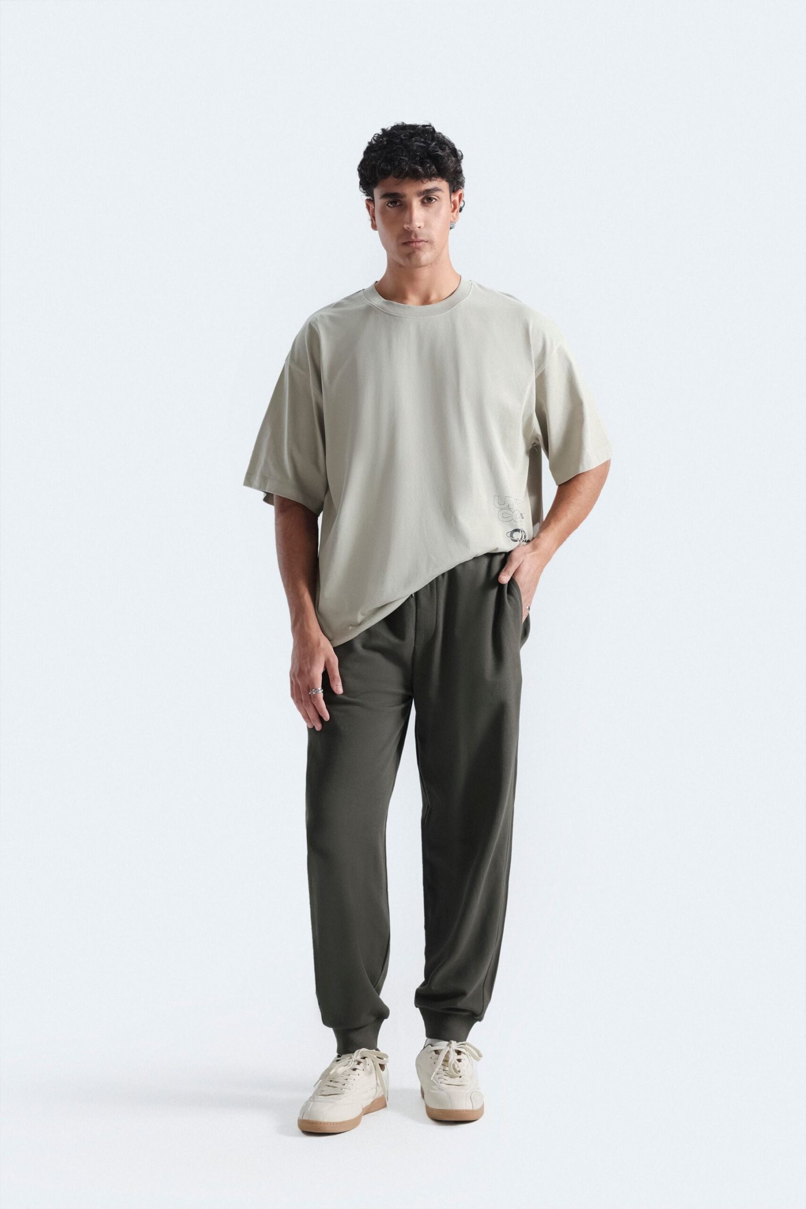 Textured Jogger Trousers