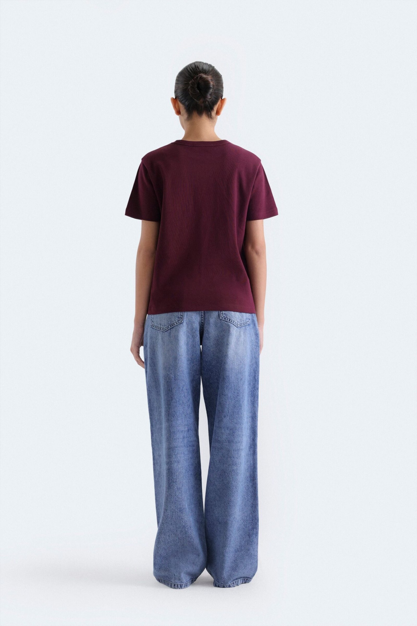 Mid Rise Straight Leg Jeans - Image 5