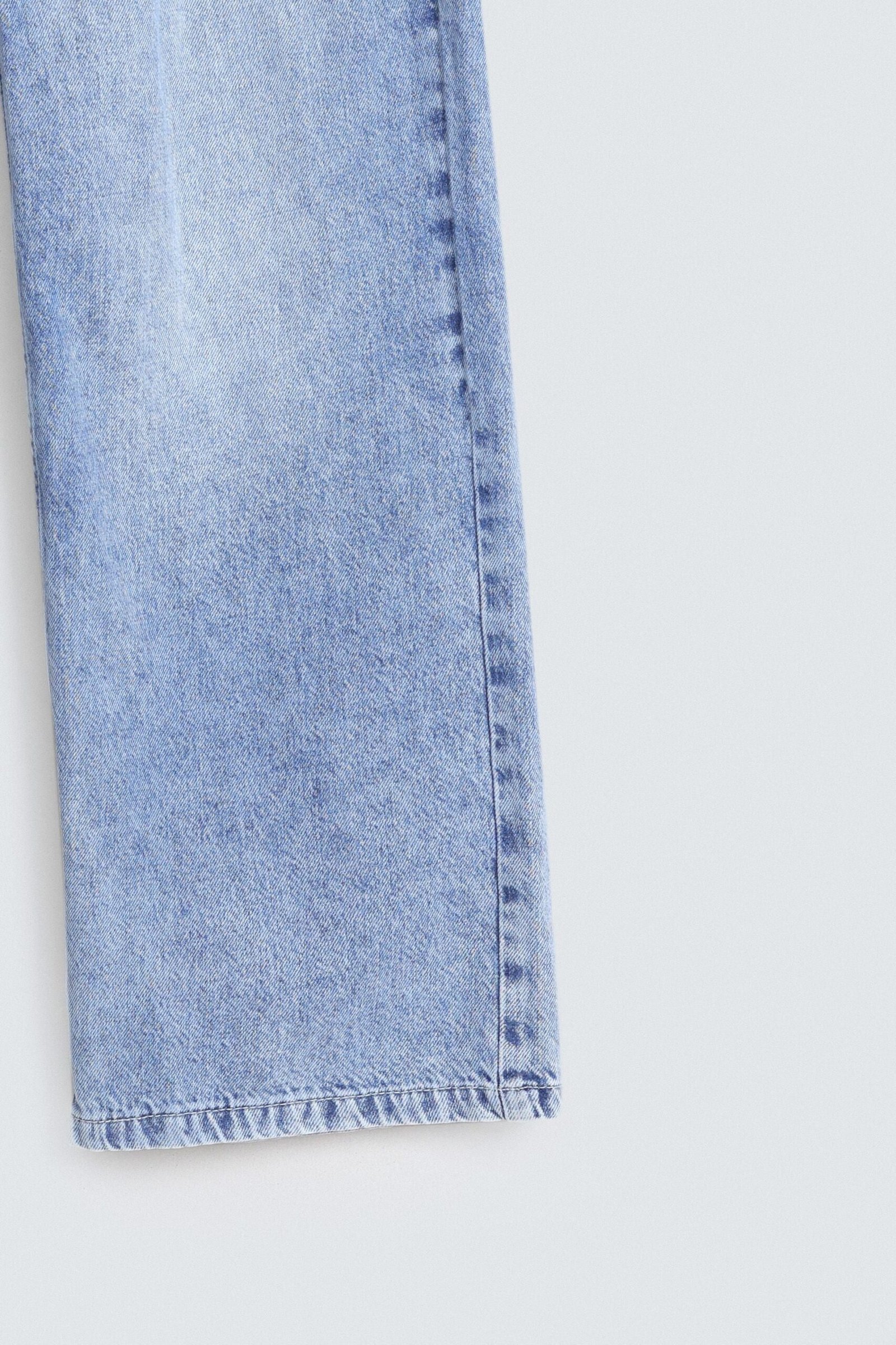 Mid Rise Straight Leg Jeans - Image 8