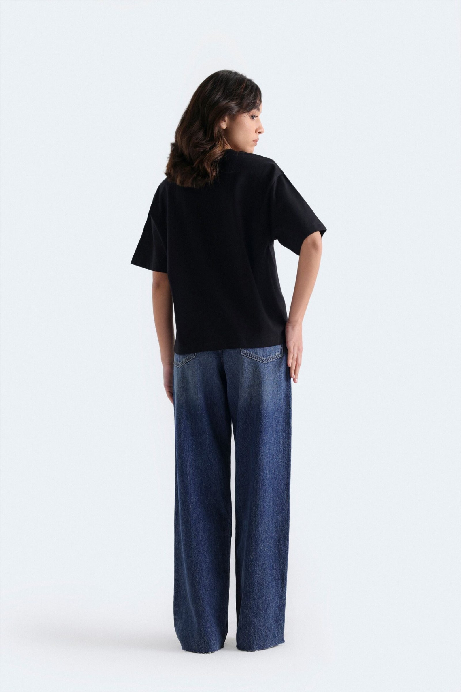 High Waist Straight Fit Jeans - Image 3