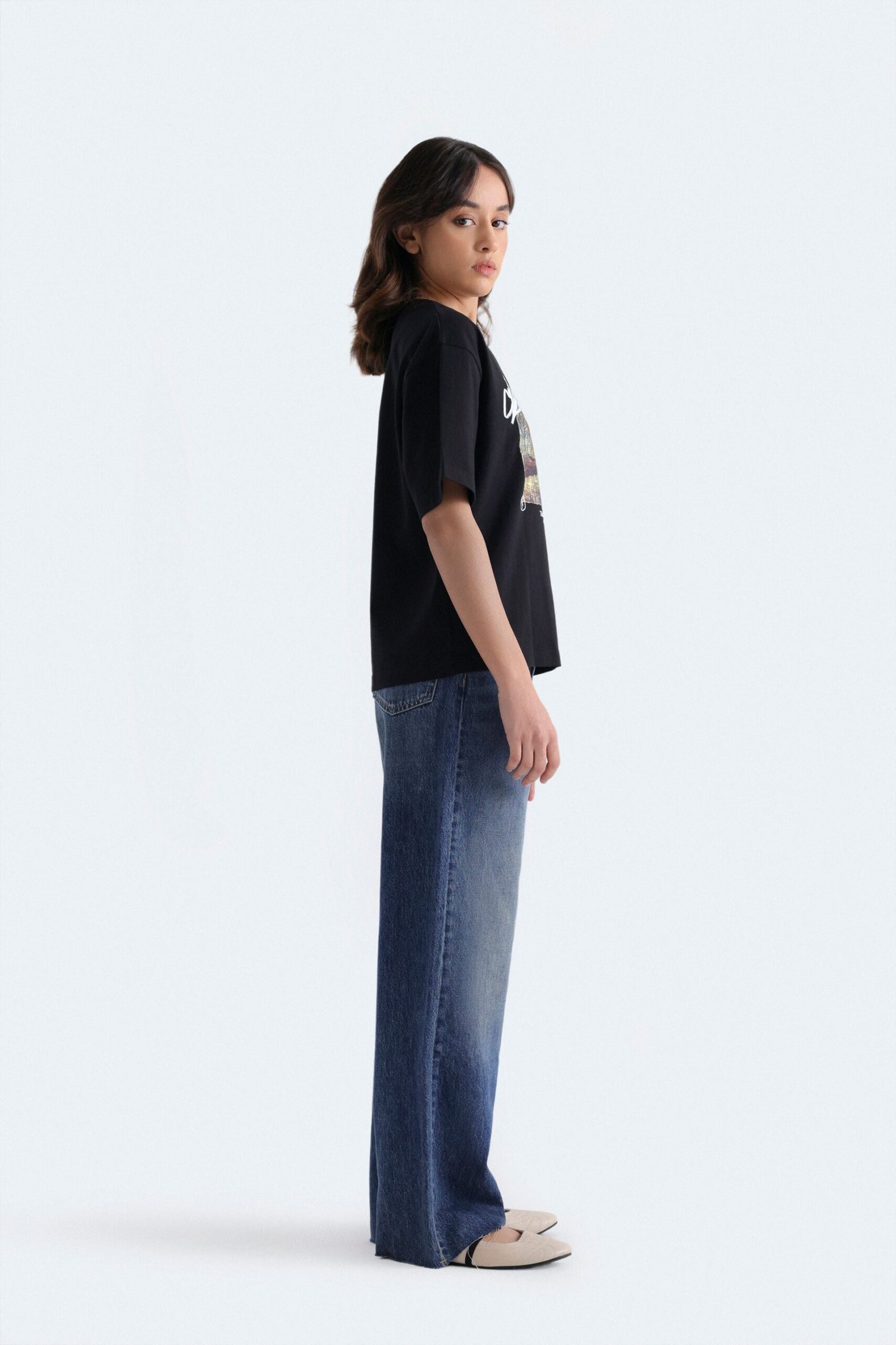 High Waist Straight Fit Jeans - Image 2
