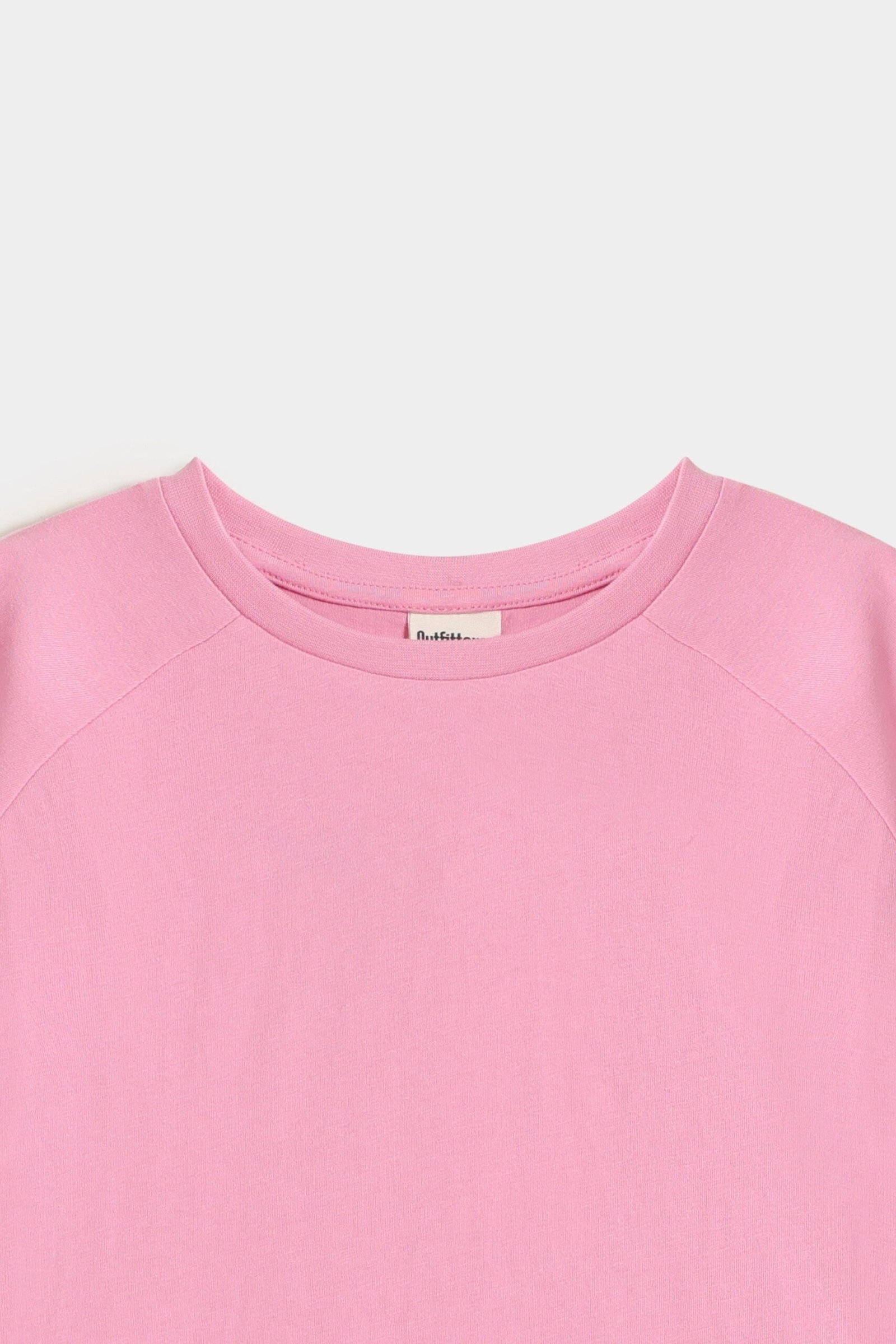 Cropped Basic Raglan T-Shirt - Image 2