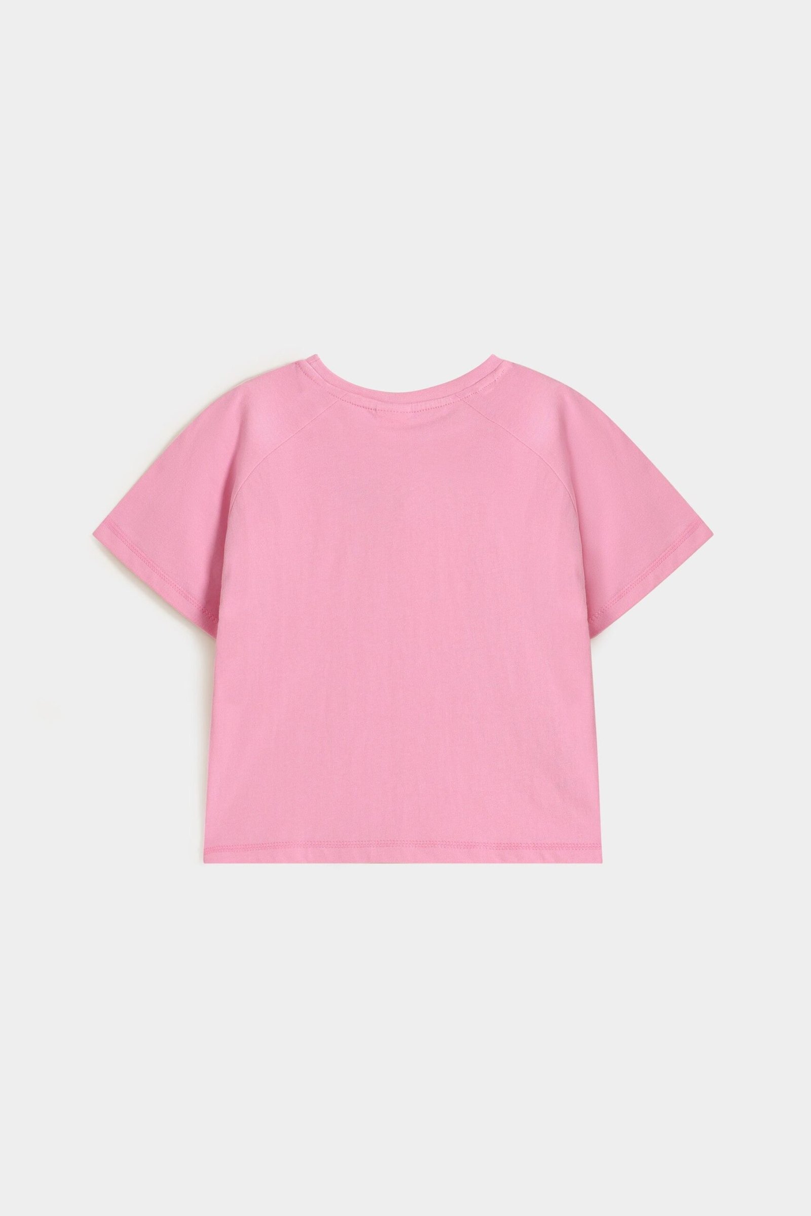 Cropped Basic Raglan T-Shirt - Image 3