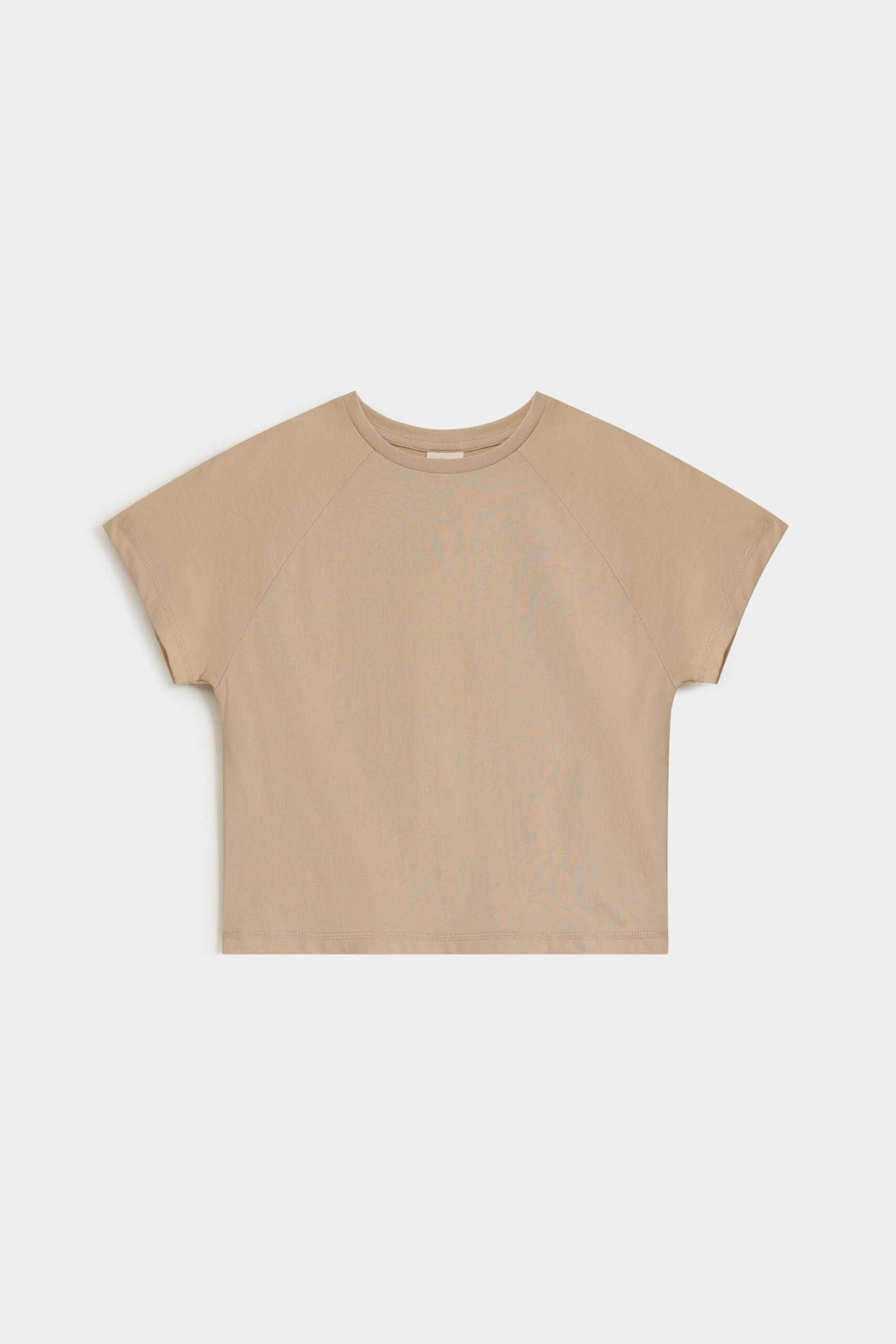 Cropped Basic Raglan T-Shirt - Image 7