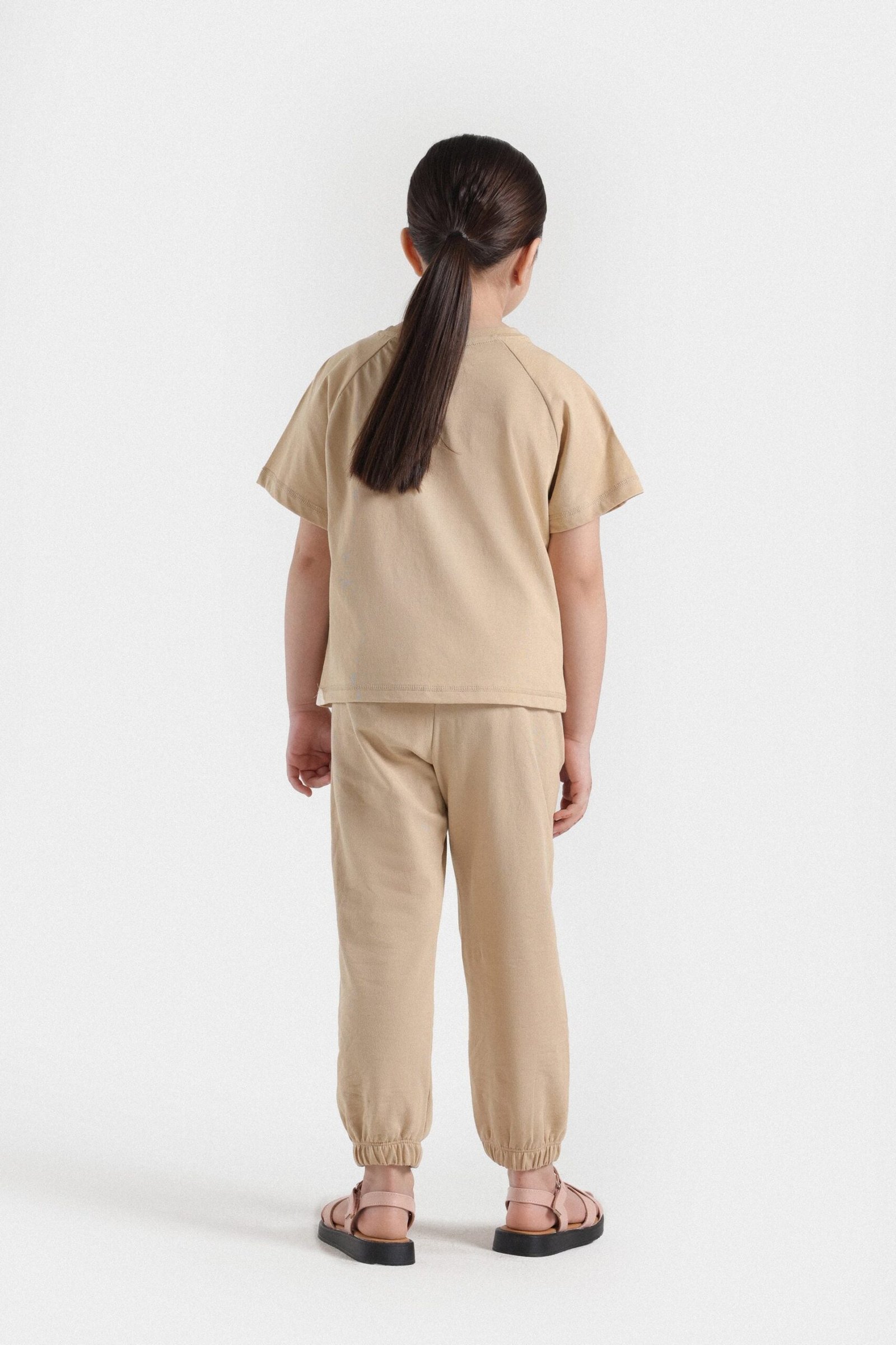 Cropped Basic Raglan T-Shirt - Image 12